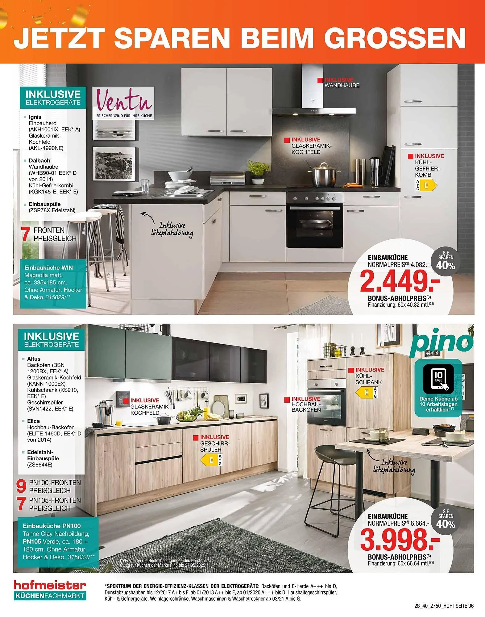 Hofmeister Prospekt von 2. April bis 27. Mai 2025 - Prospekt seite 6