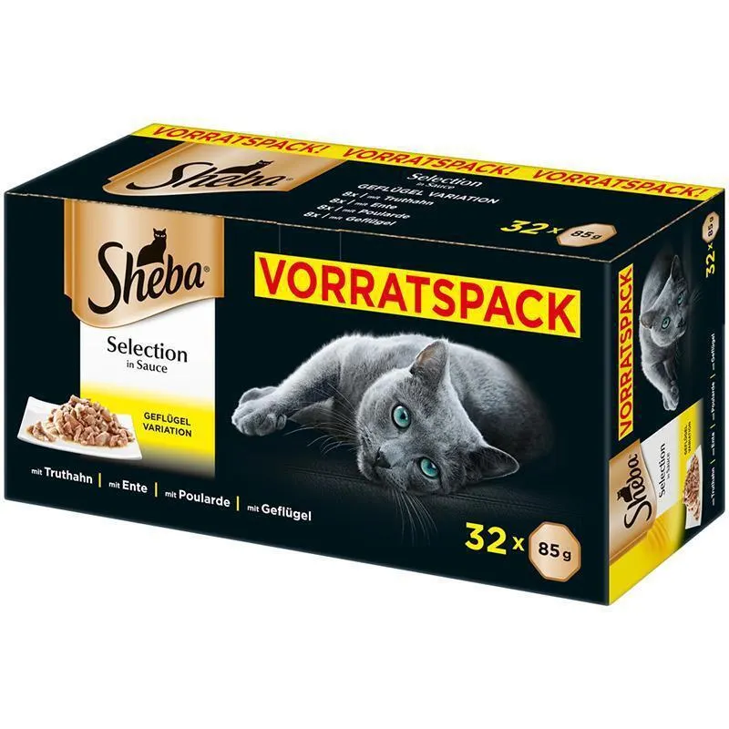 Sheba Selection in Sauce 32x85g