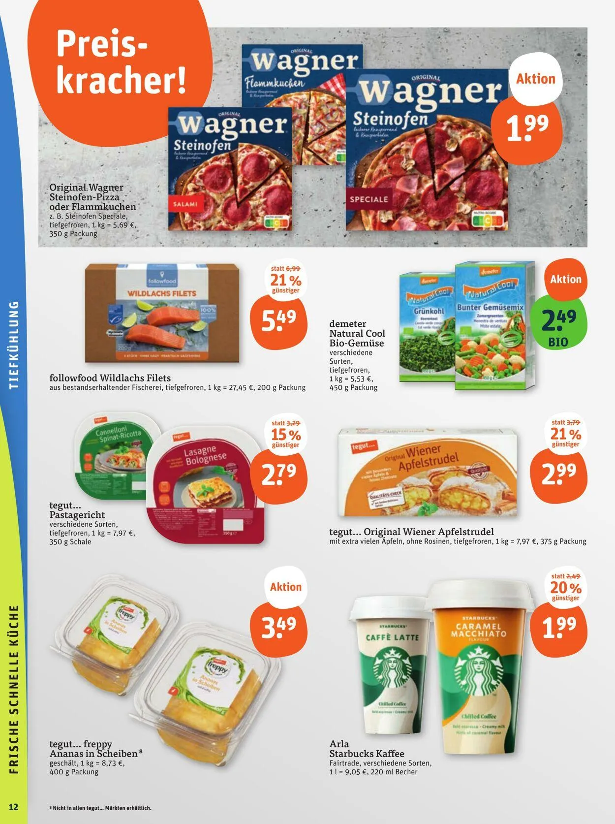 Tegut Aktueller Prospekt von 21. Juli bis 27. Juli 2025 - Prospekt seite 14