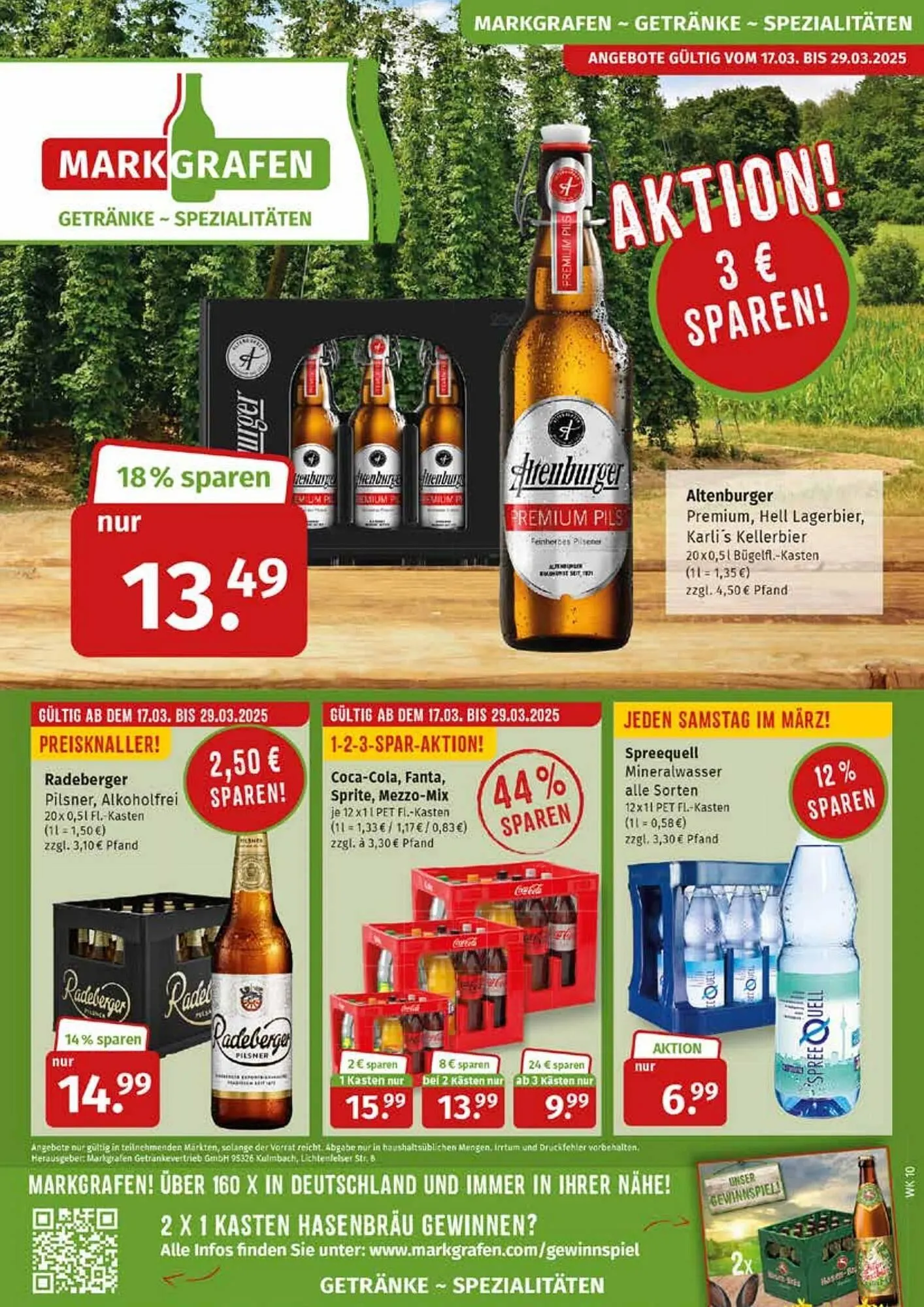 Markgrafen Prospekt von 3. März bis 16. März 2025 - Prospekt seite 8