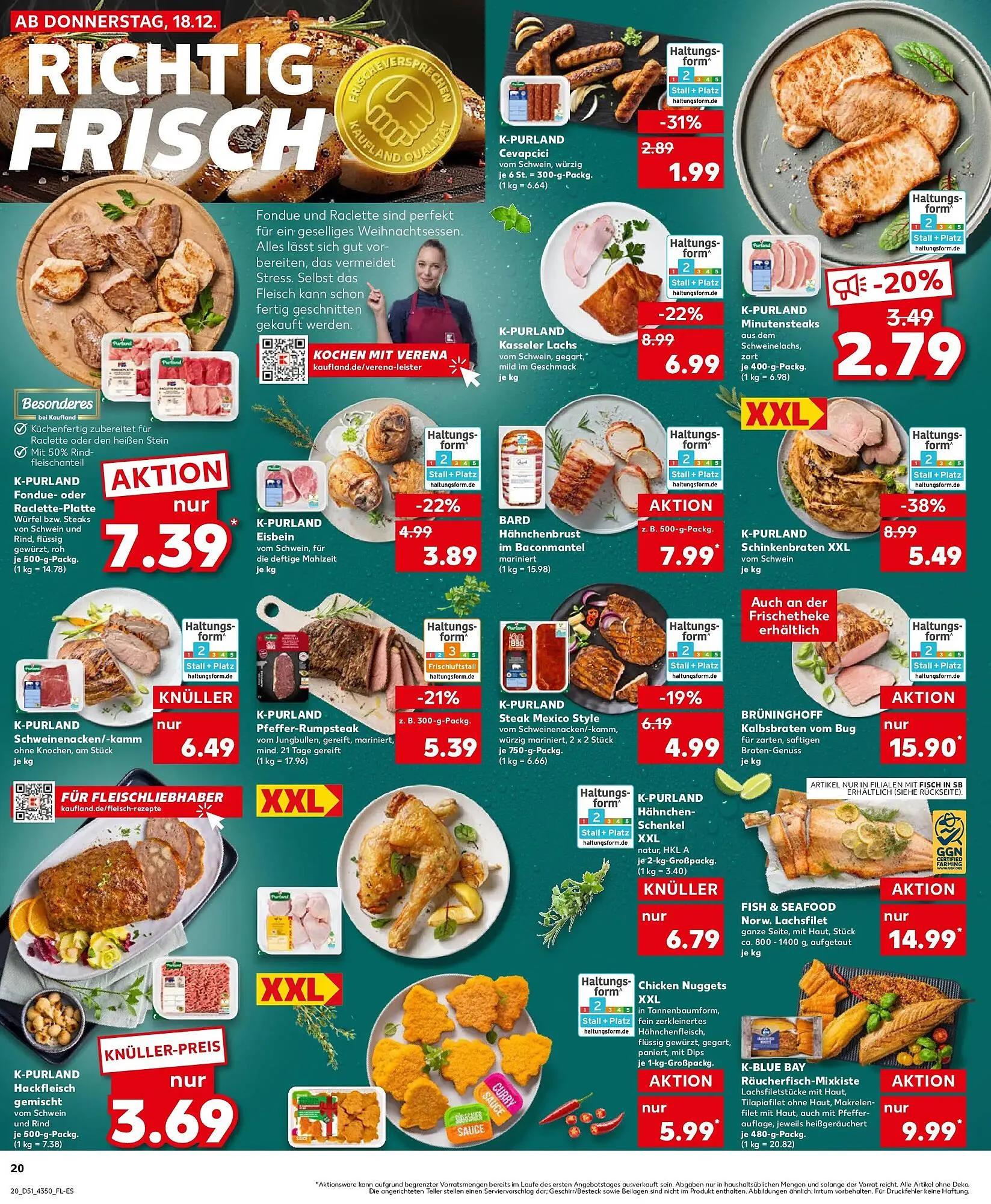 Kaufland Prospekt von 21. Dezember bis 24. Dezember 2025 - Prospekt seite 20