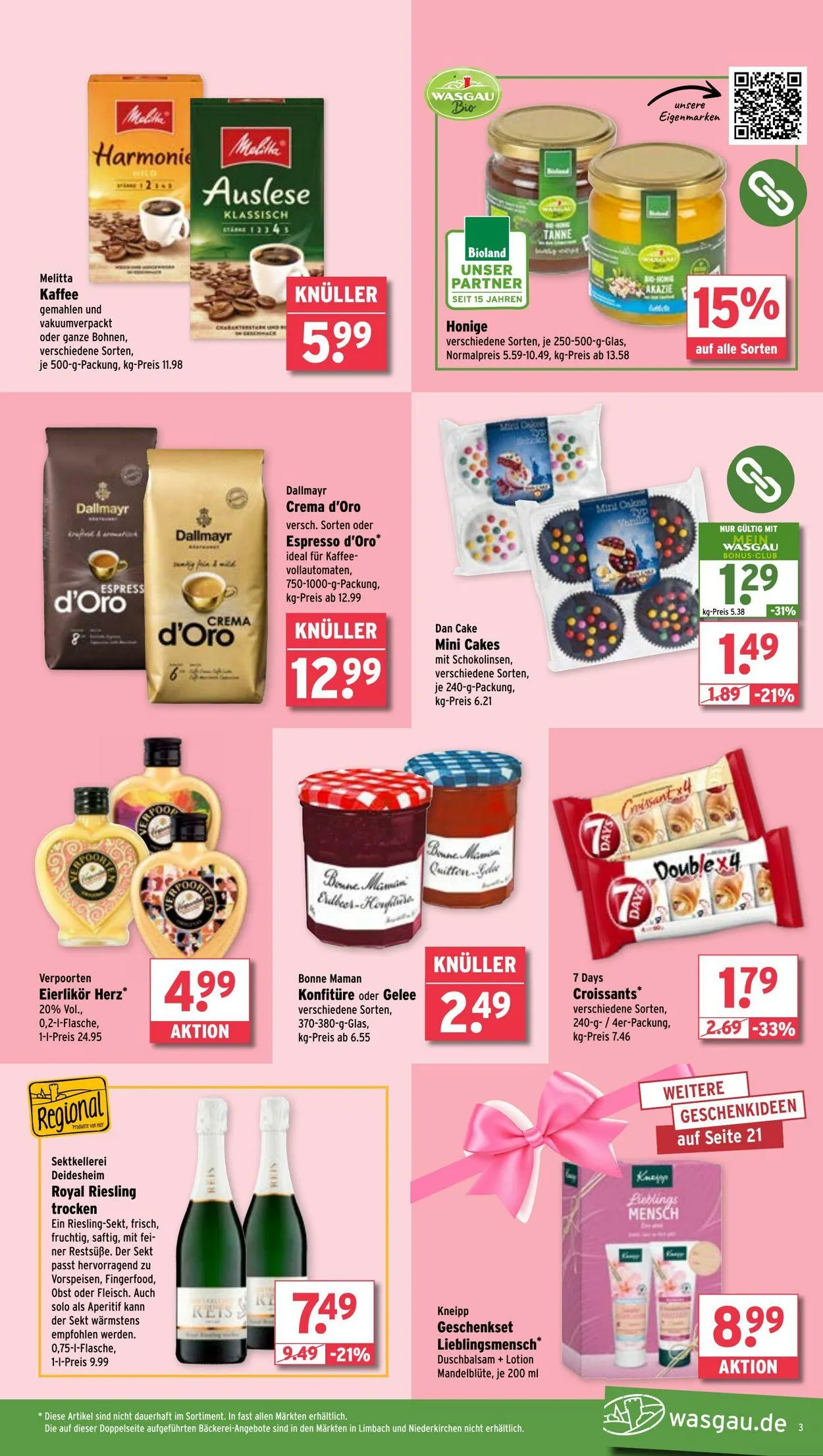 Wasgau von 5. Mai bis 10. Mai 2025 - Prospekt seite 3