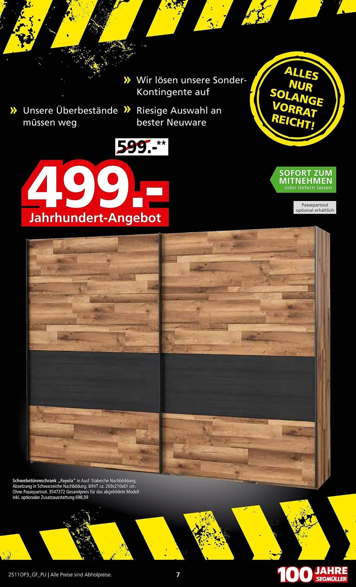 Segmüller Prospekt von 22. November bis 14. Dezember 2025 - Prospekt seite 7