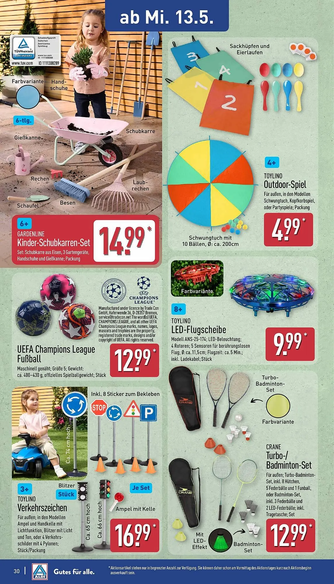 Aldi Nord Prospekt von 11. Mai bis 16. Mai 2026 - Prospekt seite 30
