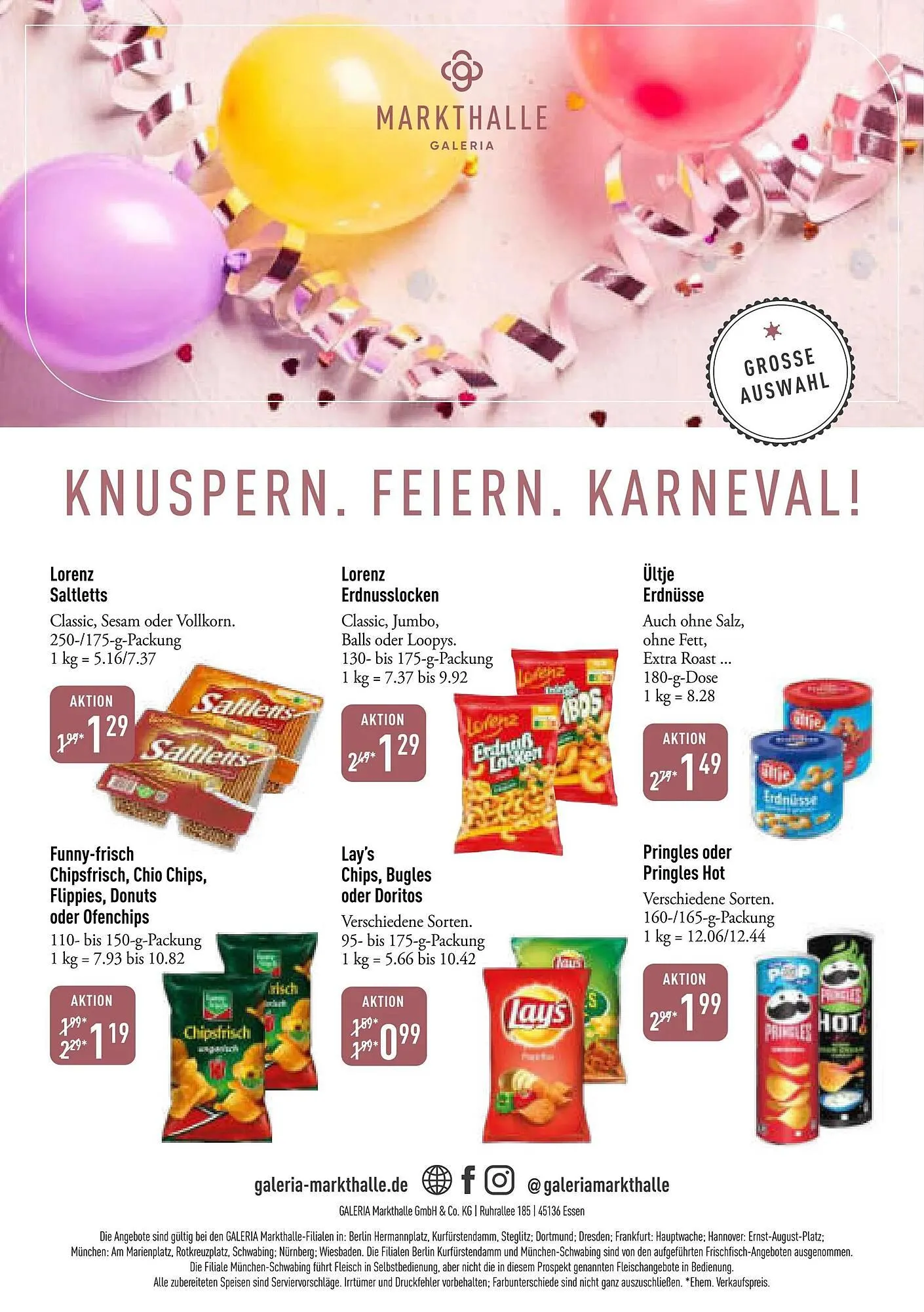 Galeria Markthalle Prospekt von 9. Februar bis 15. Februar 2026 - Prospekt seite 12