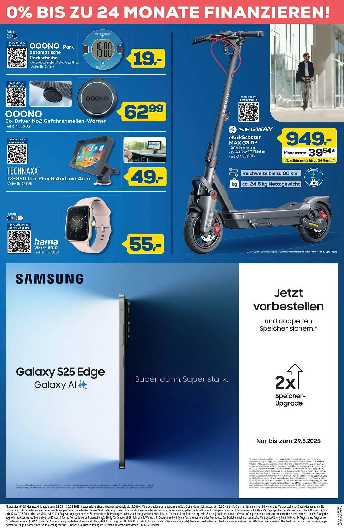 Euronics Berlet Prospekt von 22. Mai bis 31. Mai 2025 - Prospekt seite 7