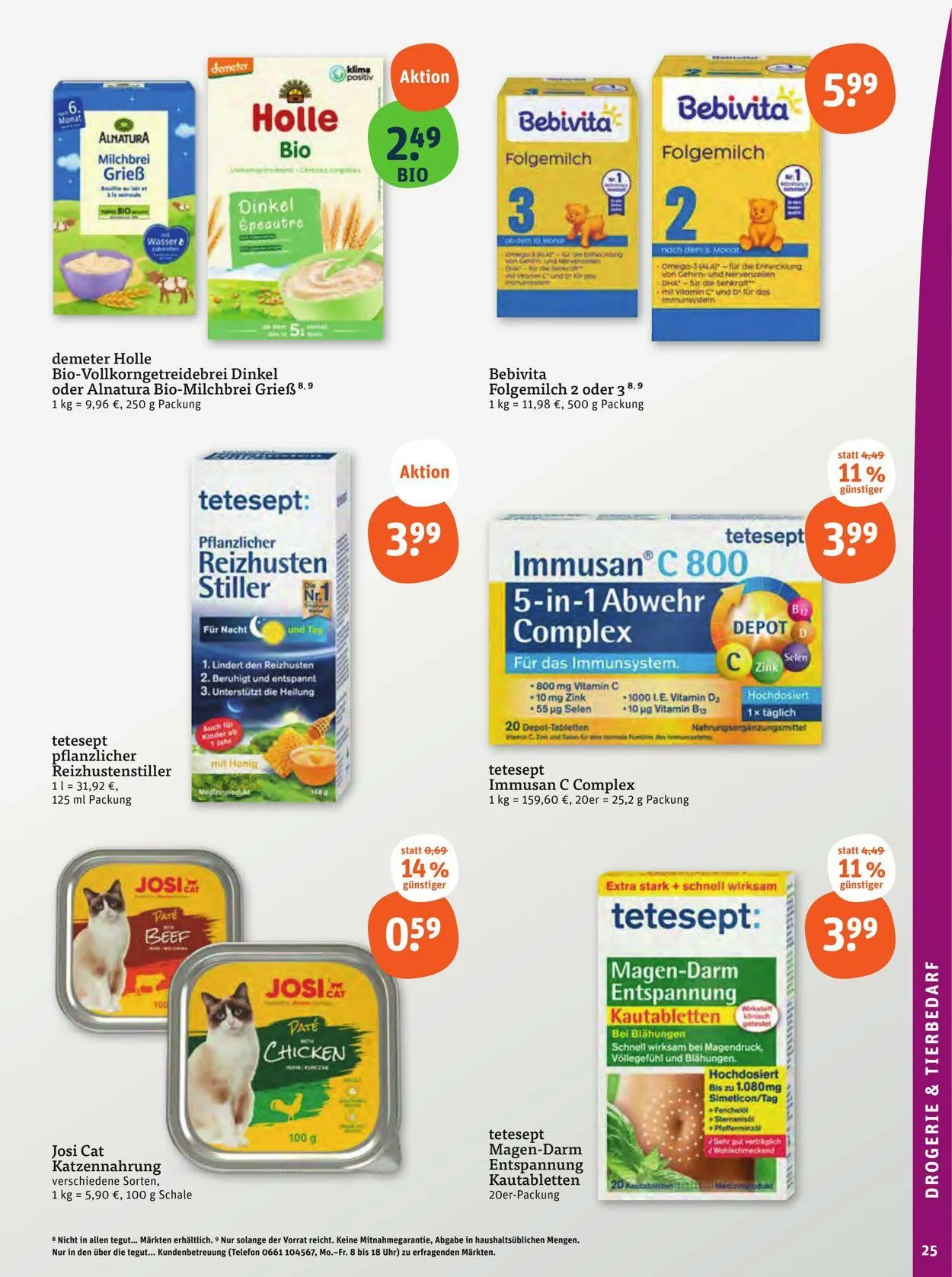Tegut Aktueller Prospekt von 27. Oktober bis 2. November 2025 - Prospekt seite 27