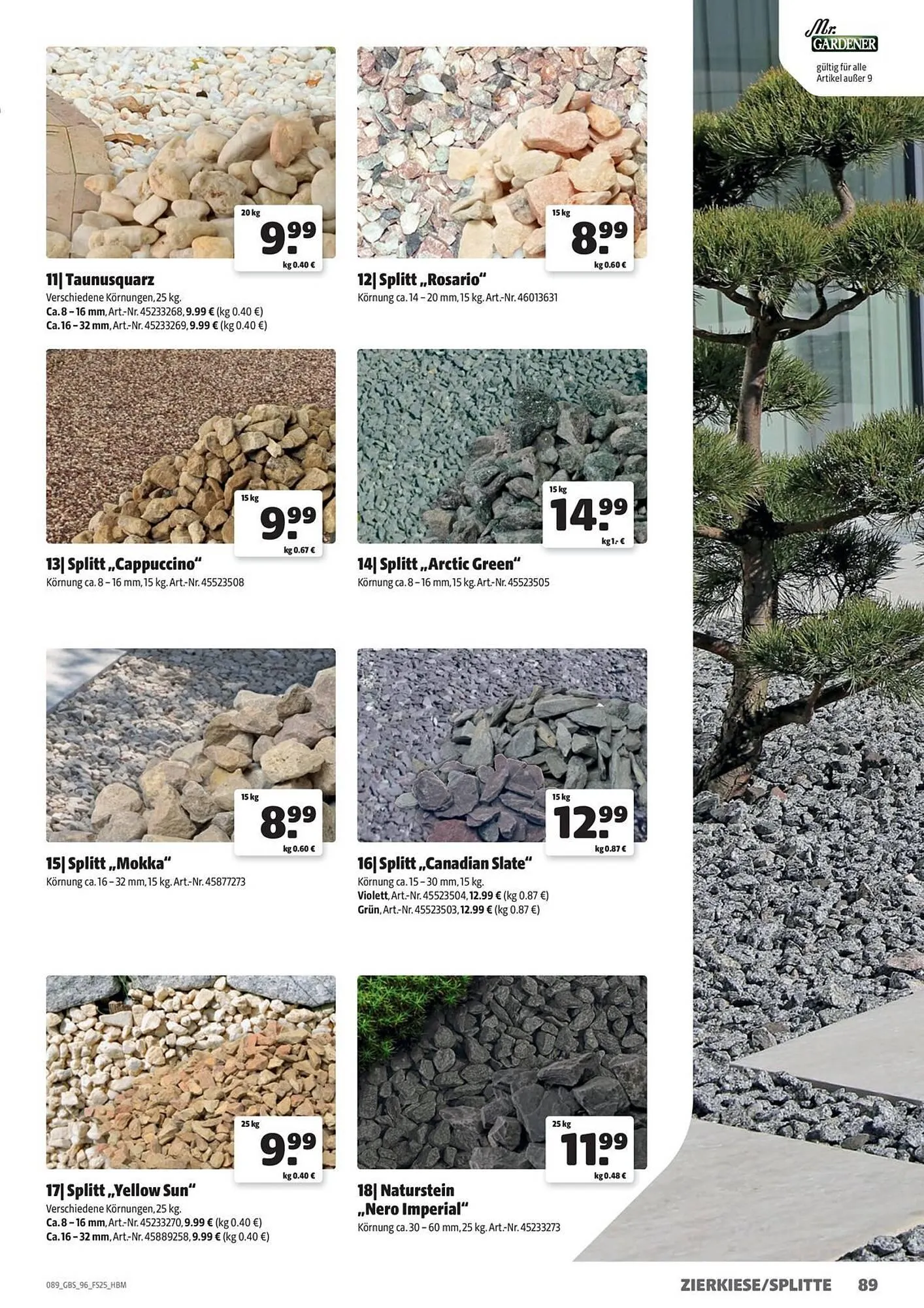 Hagebau Prospekt von 19. September bis 31. Dezember 2025 - Prospekt seite 89