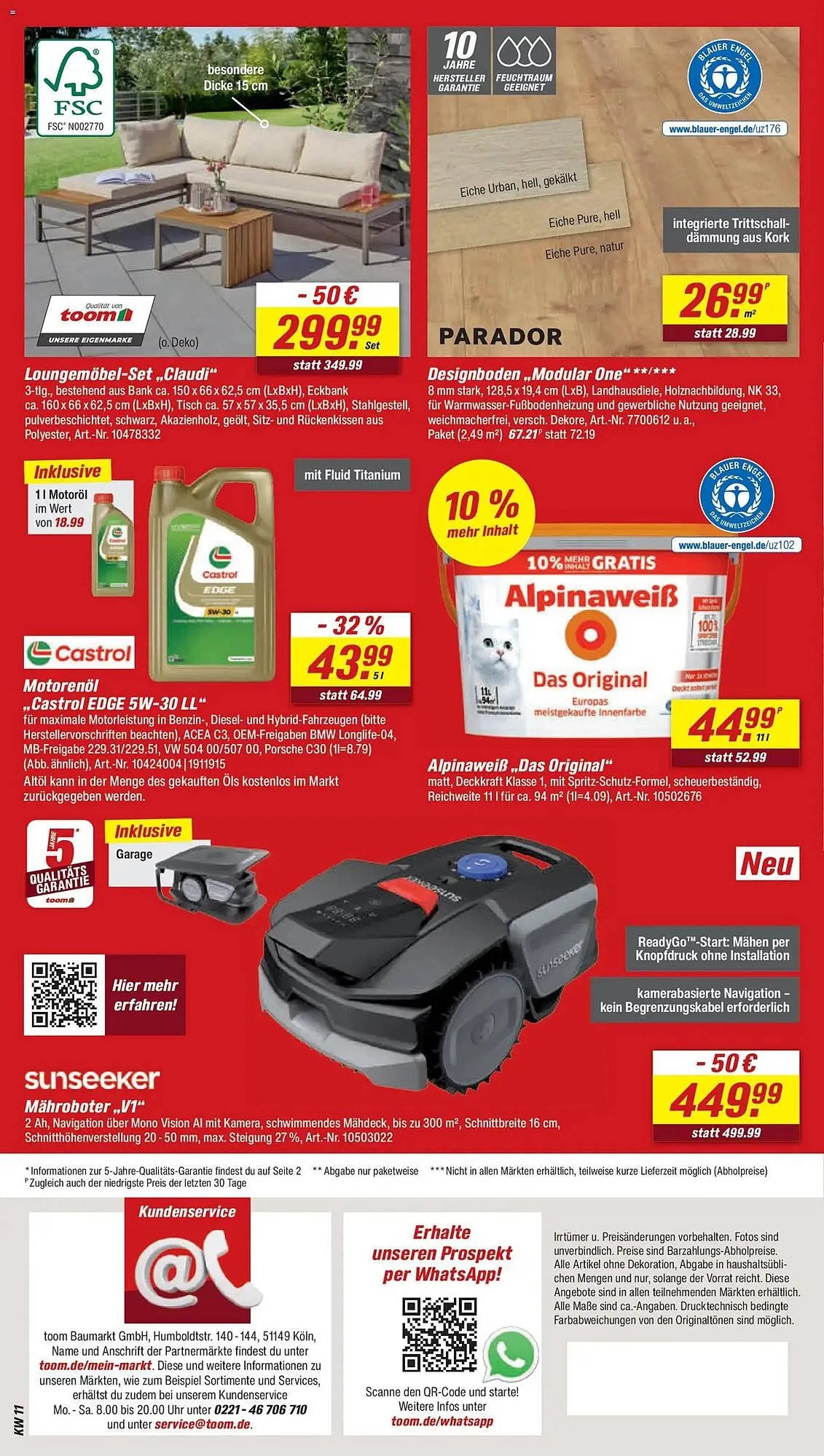 Toom Baumarkt Prospekt von 7. März bis 13. März 2026 - Prospekt seite 14