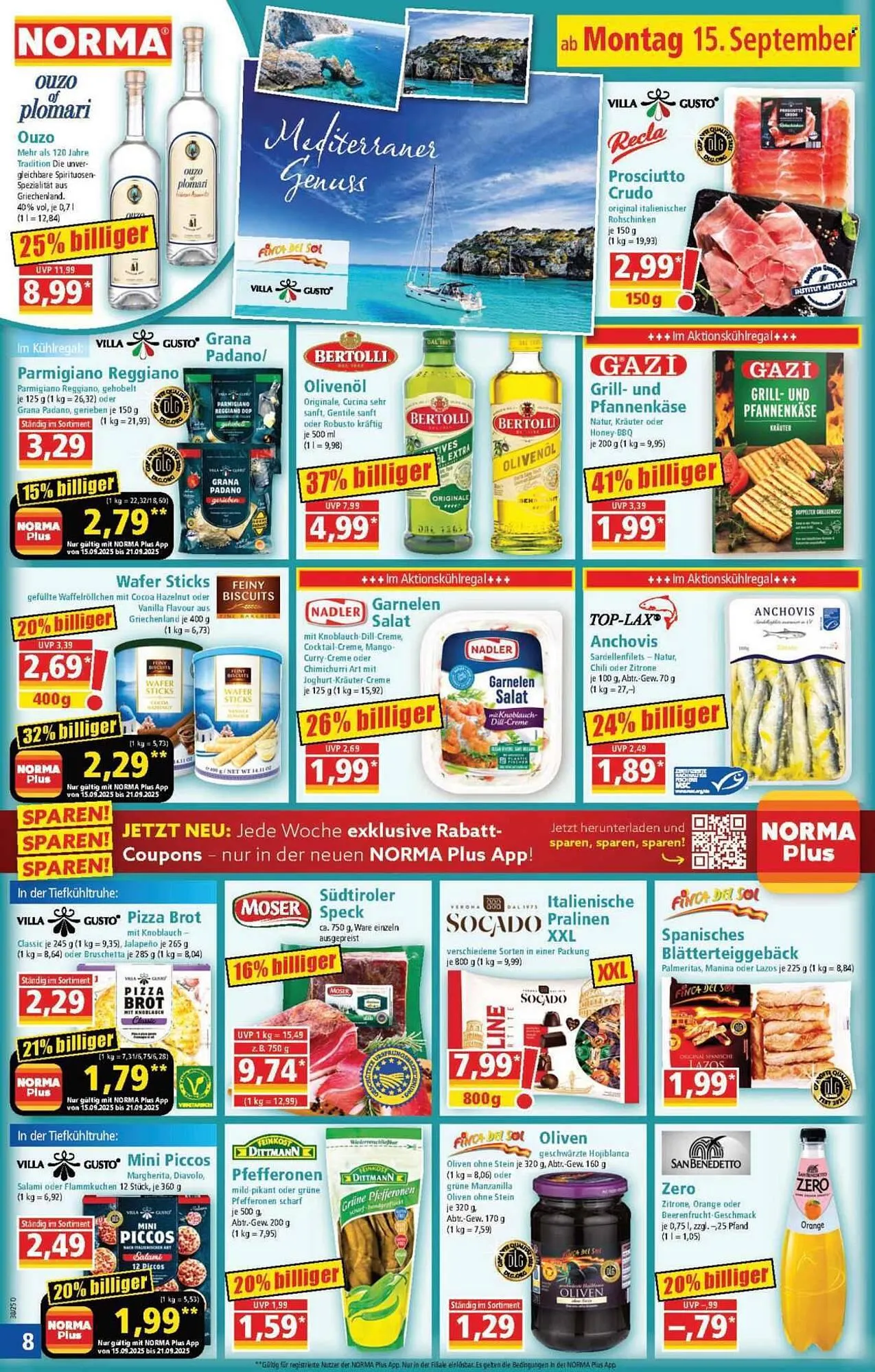 Norma Prospekt von 15. September bis 21. September 2025 - Prospekt seite 8