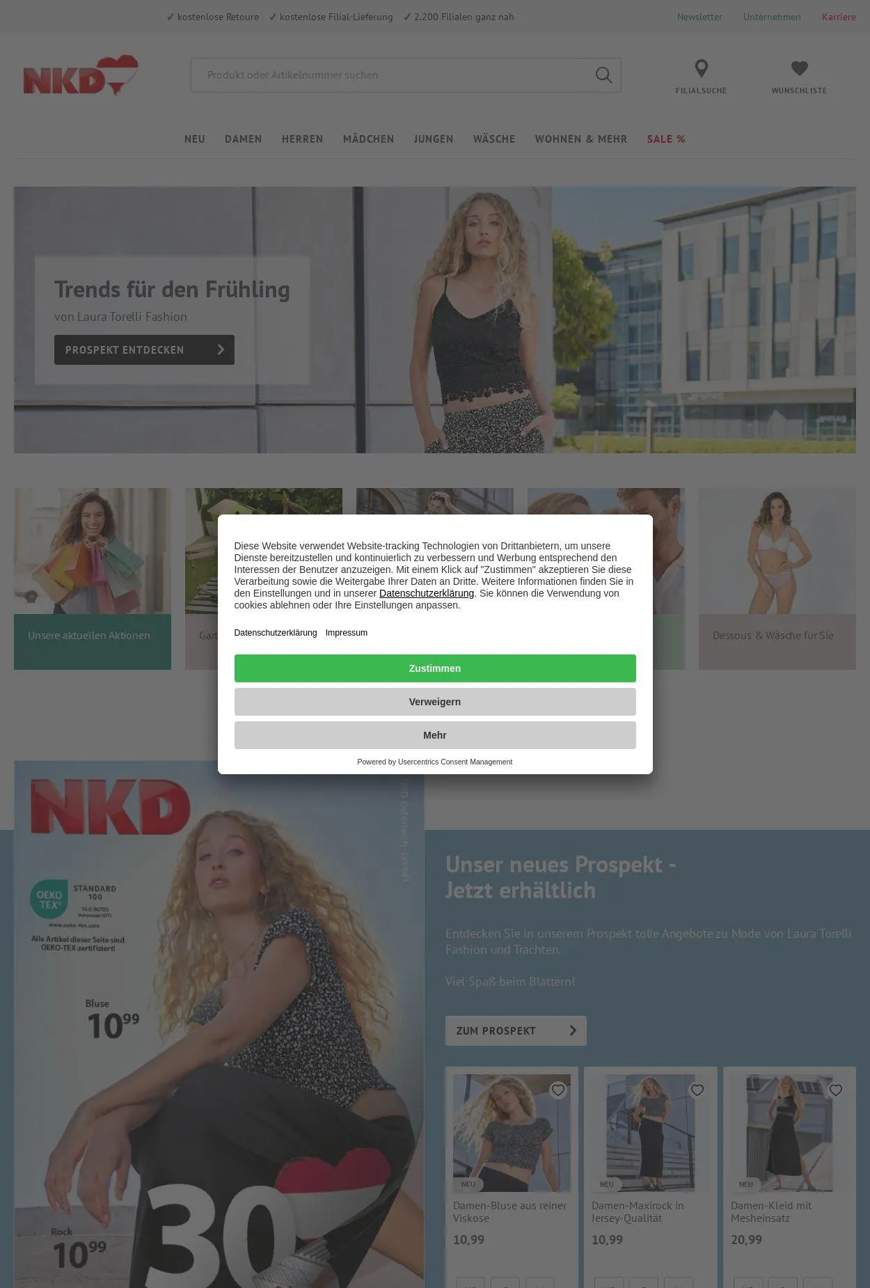 NKD von 28. April bis 4. Mai 2025 - Prospekt seite 2