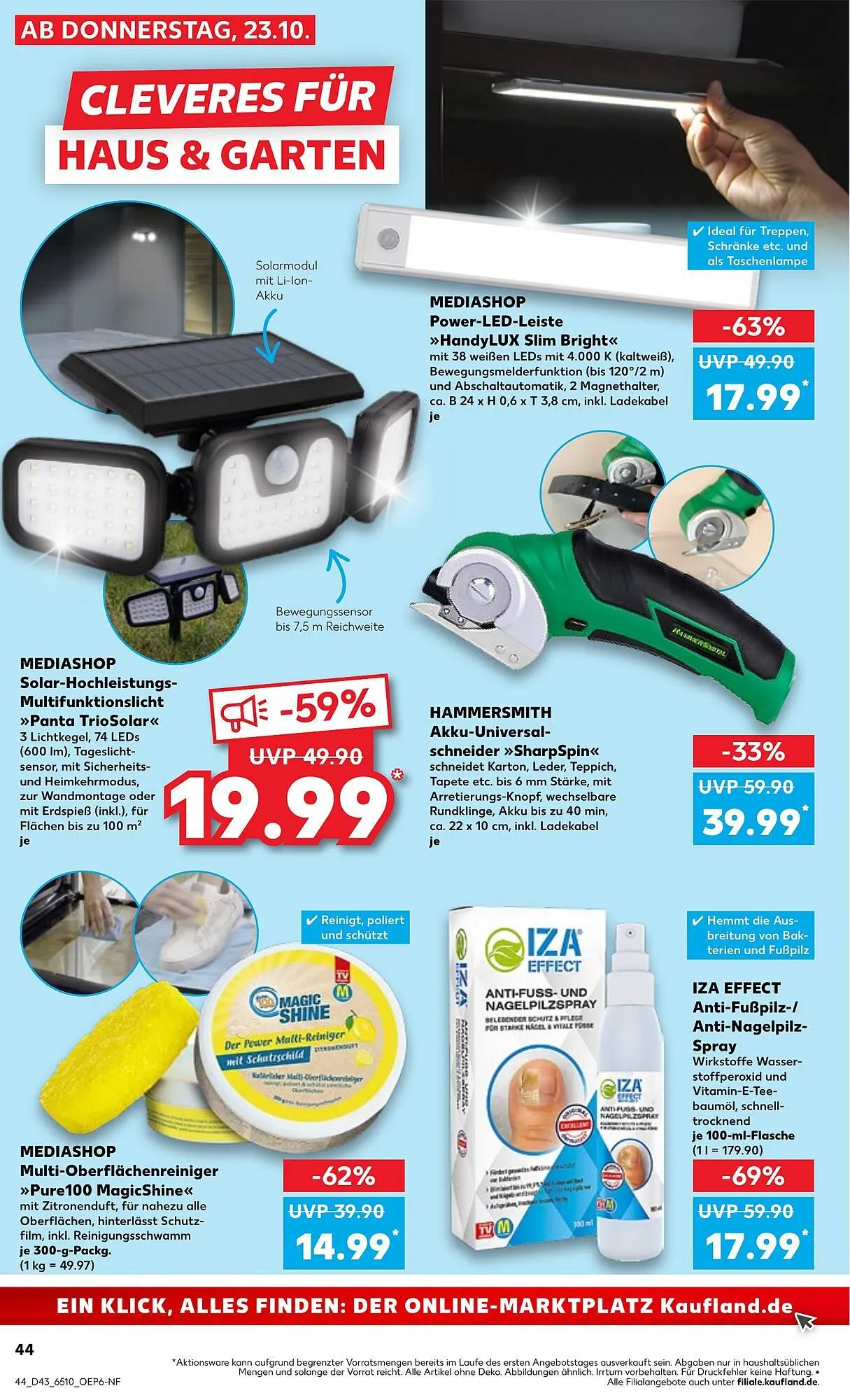 Kaufland Prospekt von 23. Oktober bis 29. Oktober 2025 - Prospekt seite 44
