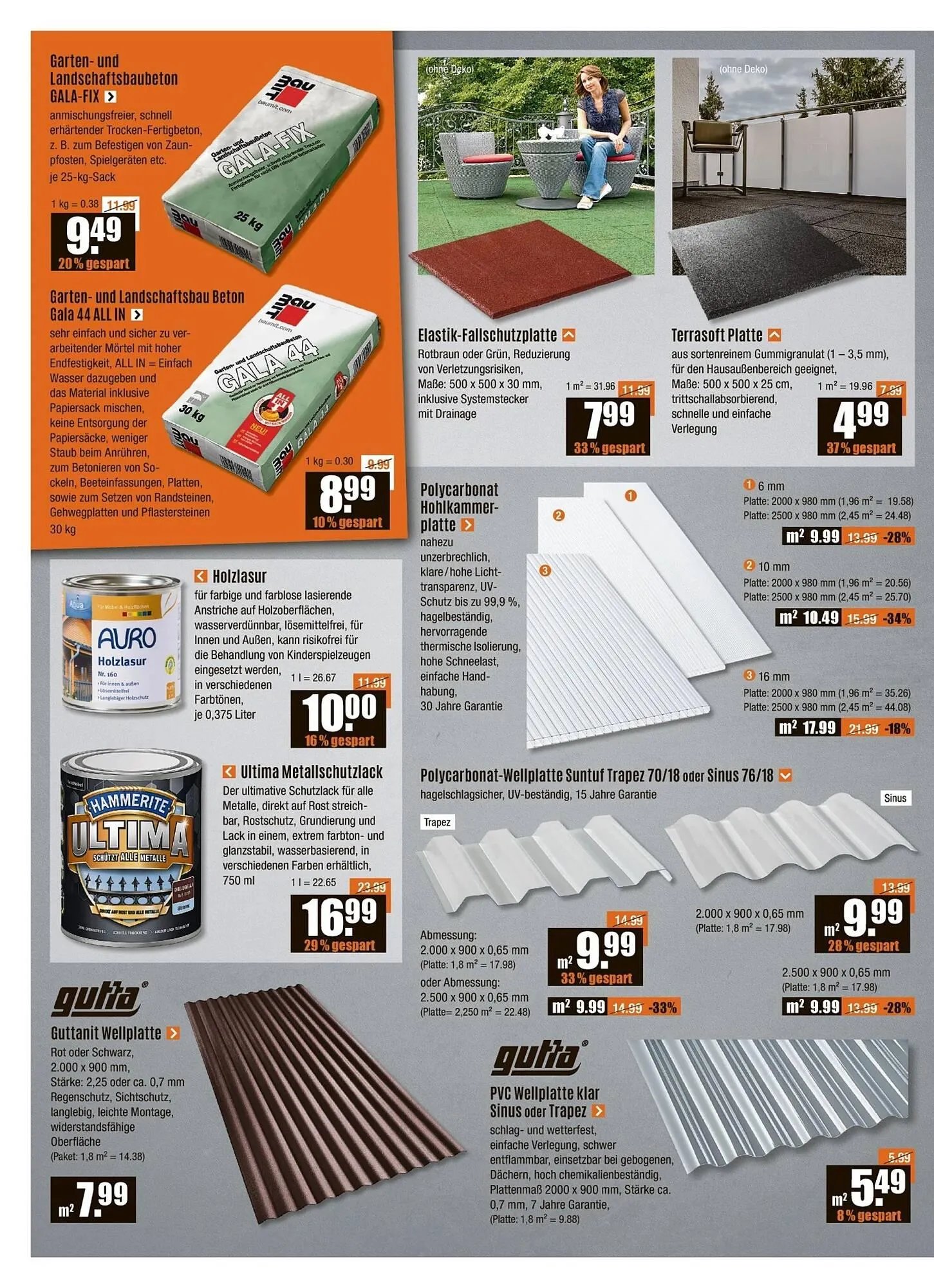 V Baumarkt Prospekt von 15. Mai bis 22. Mai 2025 - Prospekt seite 8