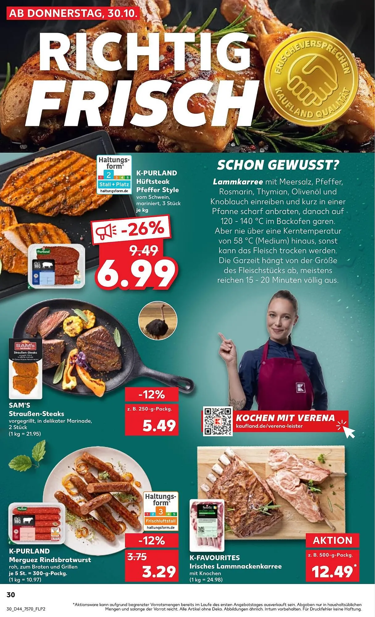 Kaufland Prospekt von 30. Oktober bis 5. November 2025 - Prospekt seite 30