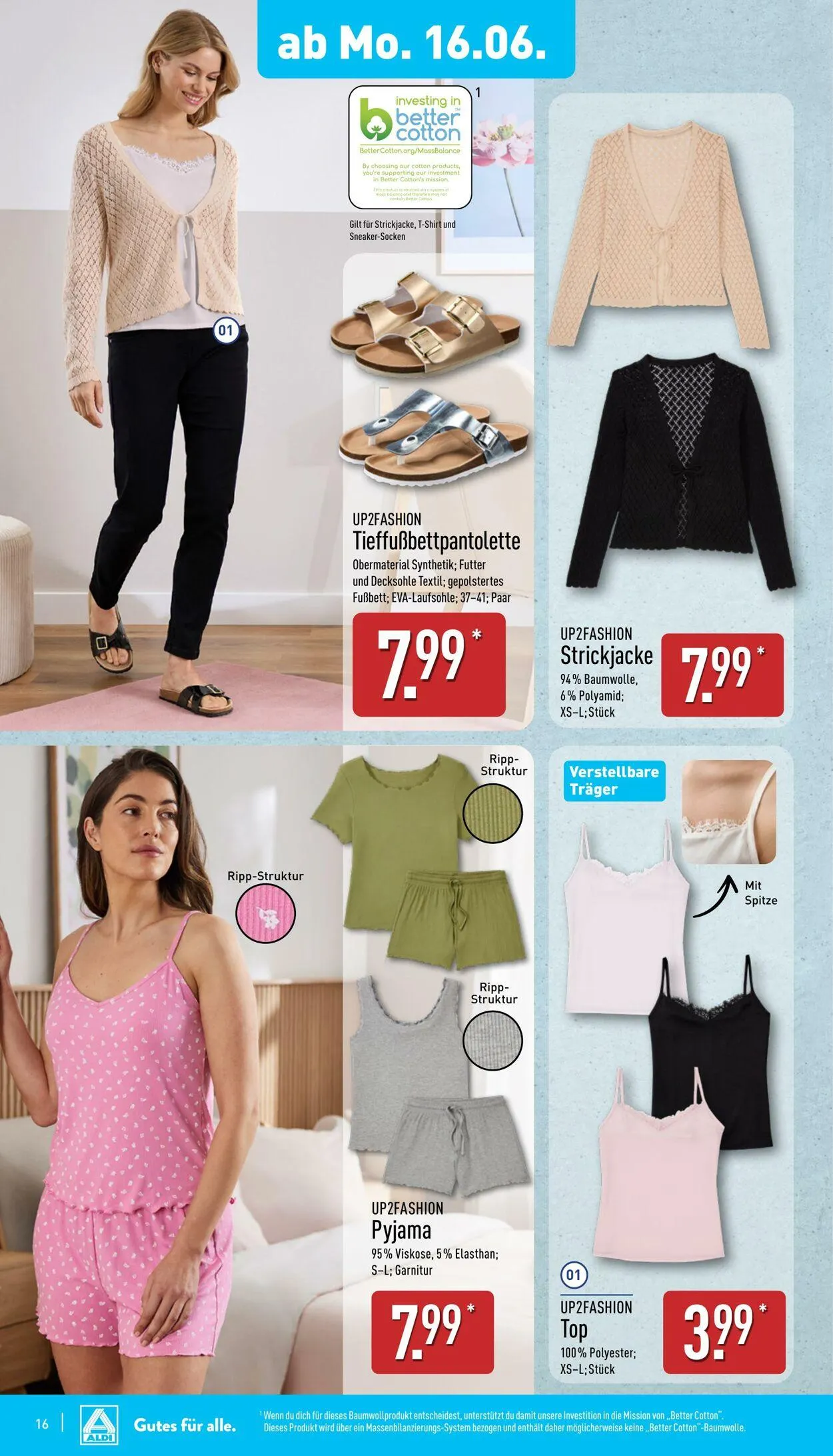 Aldi-Nord von 16. Juni bis 21. Juni 2025 - Prospekt seite 16