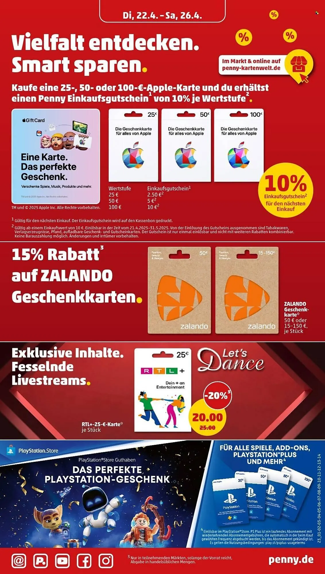 PENNY Prospekt von 22. April bis 26. April 2025 - Prospekt seite 23