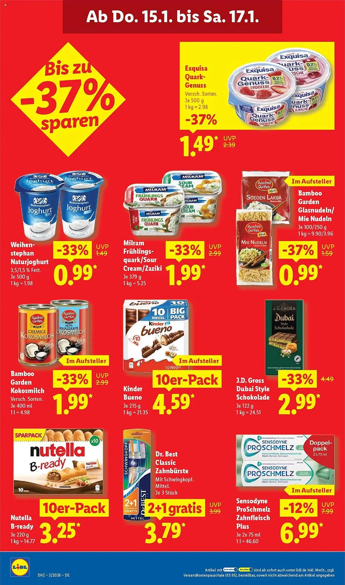 Lidl Prospekt von 12. Januar bis 17. Januar 2026 - Prospekt seite 62