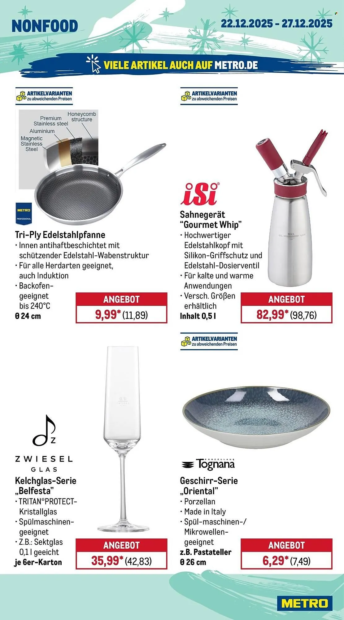 METRO Prospekt von 22. Dezember bis 27. Dezember 2025 - Prospekt seite 24