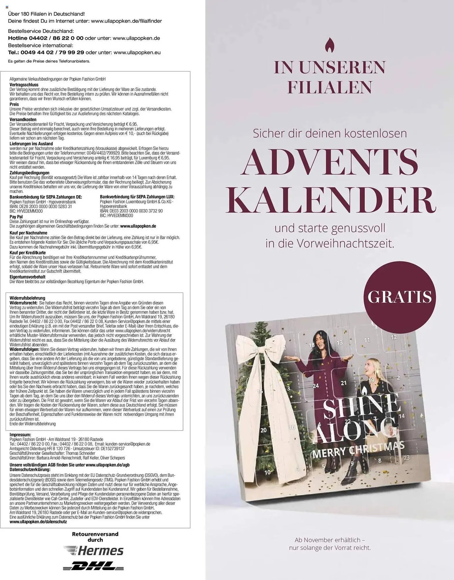 Ulla Popken Katalog von 1. November bis 30. November 2025 - Prospekt seite 188