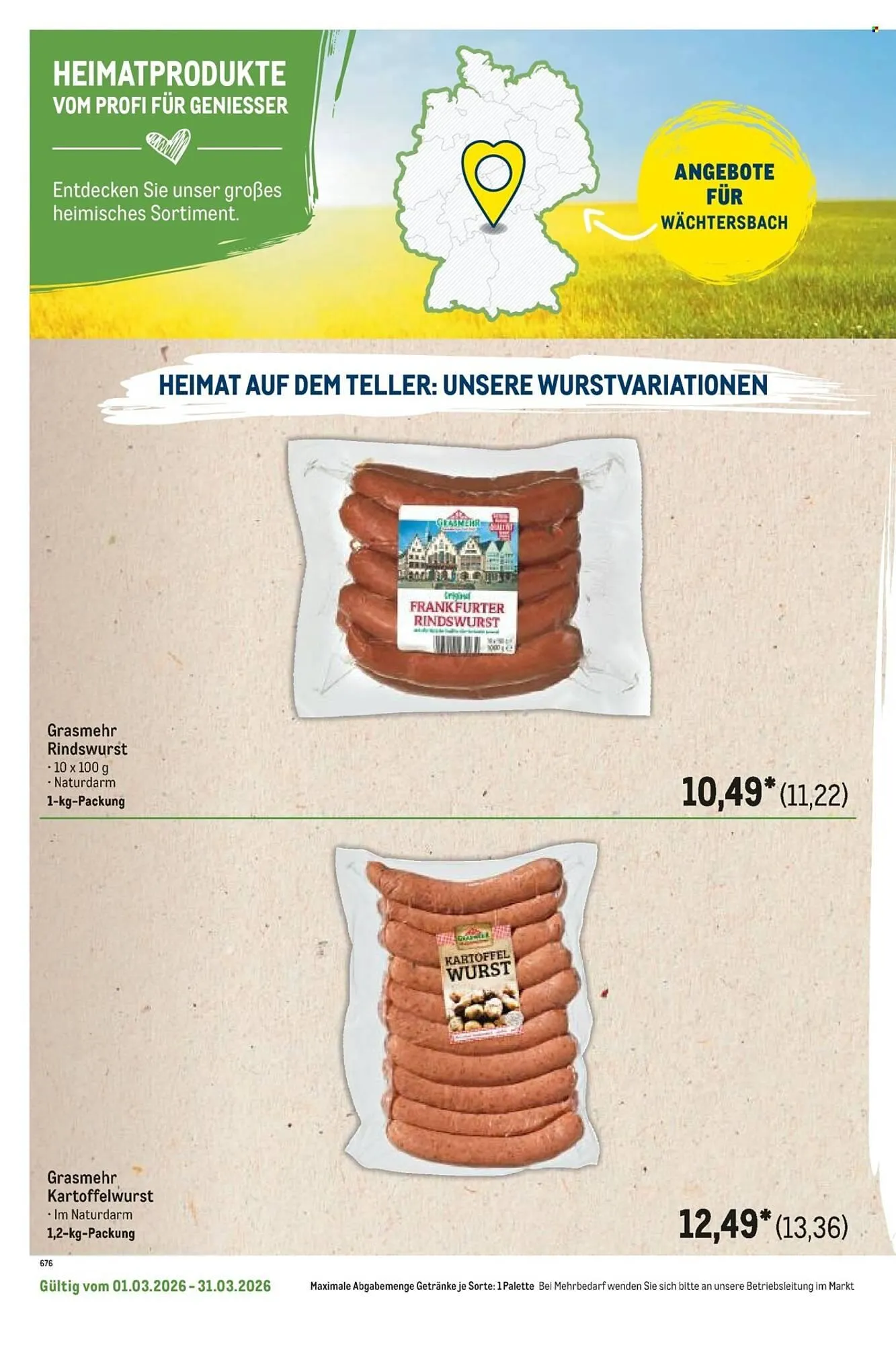 METRO Prospekt von 1. März bis 31. März 2026 - Prospekt seite 60
