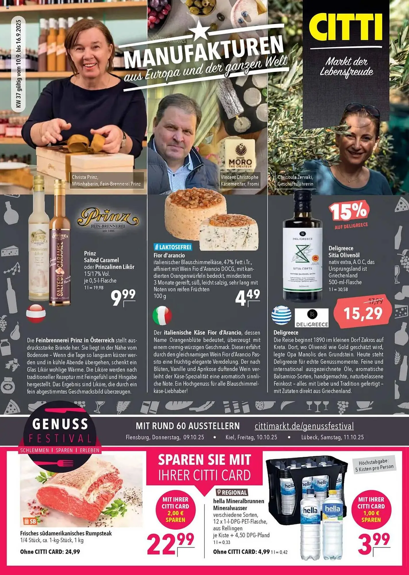 CITTI Markt Prospekt von 10. September bis 16. September 2025 - Prospekt seite 1