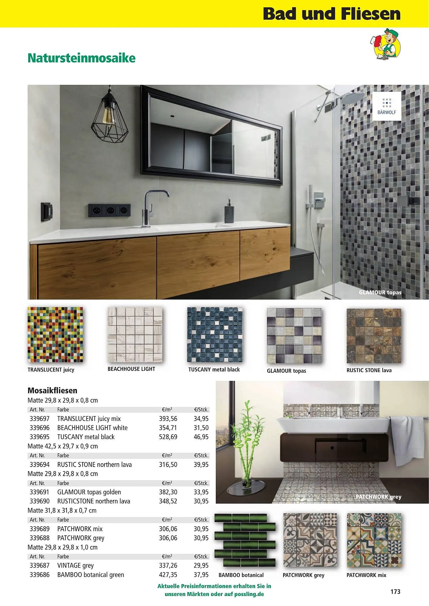 Holz Possling Prospekt von 1. April bis 31. Juli 2026 - Prospekt seite 173