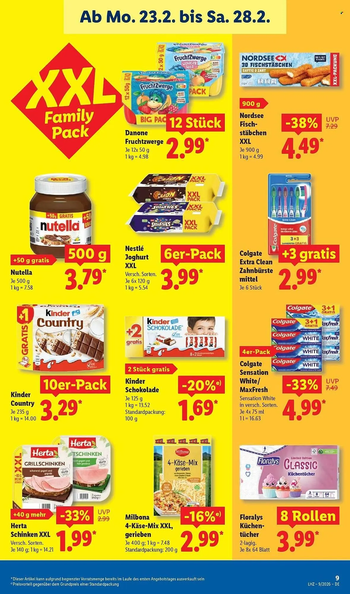 Lidl Prospekt von 23. Februar bis 28. Februar 2026 - Prospekt seite 15