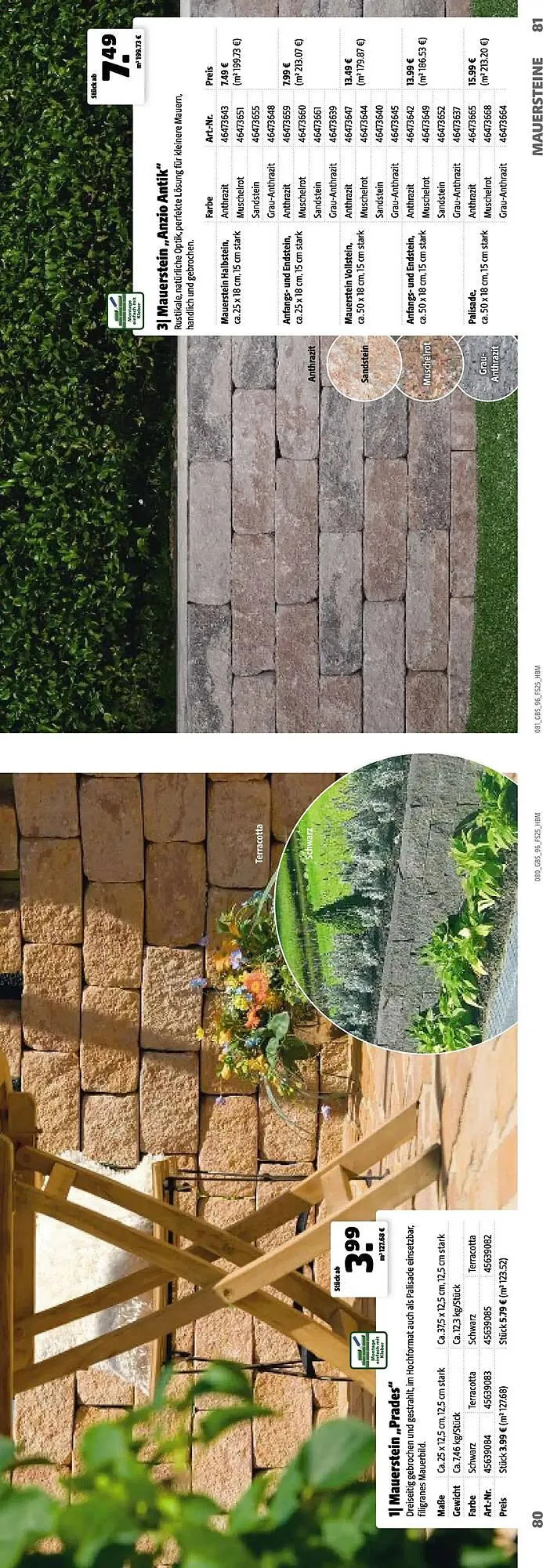 Hagebau Prospekt von 2. März bis 31. Dezember 2025 - Prospekt seite 81