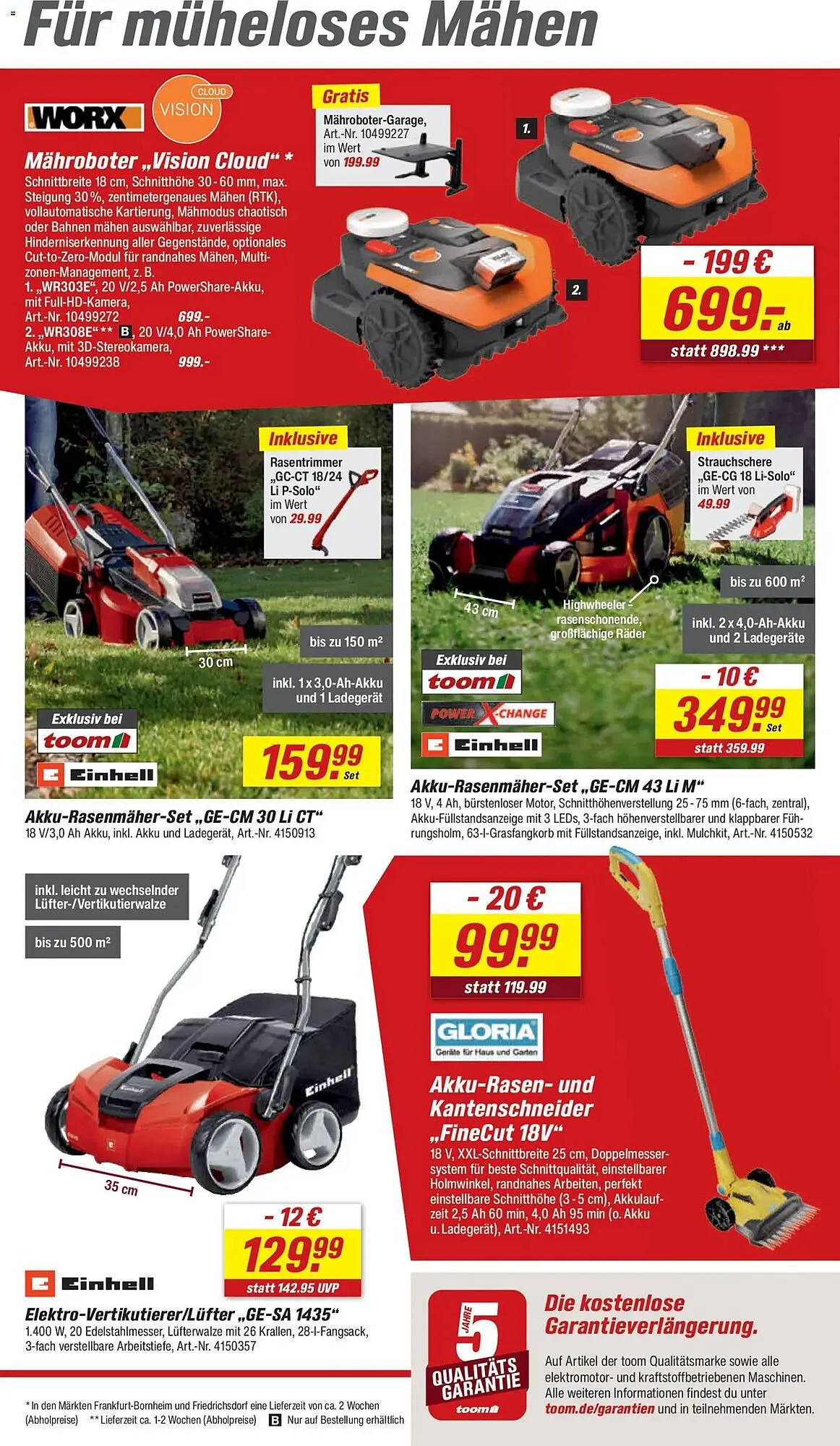 Toom Baumarkt Prospekt von 14. März bis 20. März 2026 - Prospekt seite 14