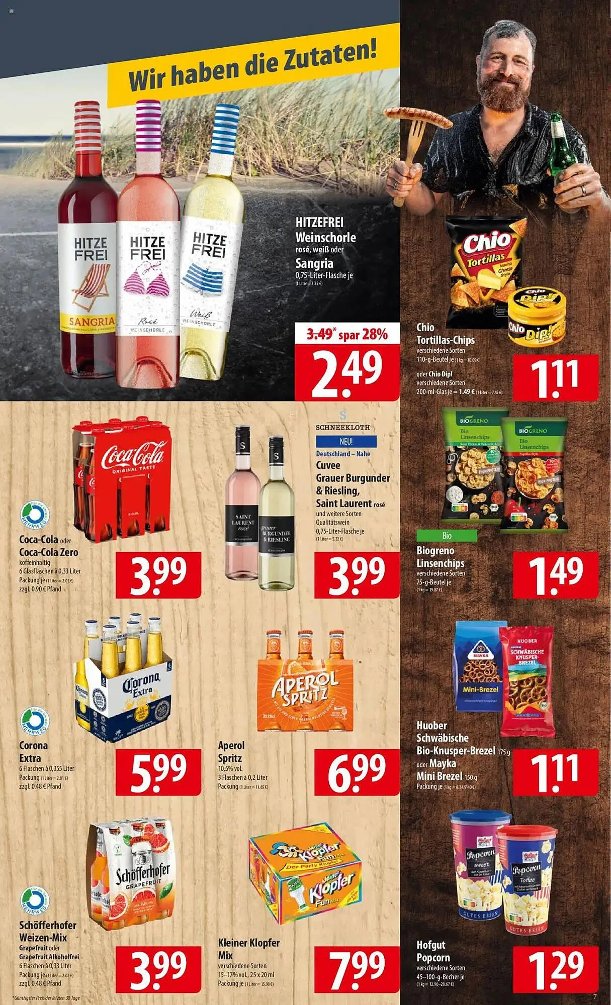 Famila Nord Ost Prospekt von 30. Juni bis 5. Juli 2025 - Prospekt seite 7