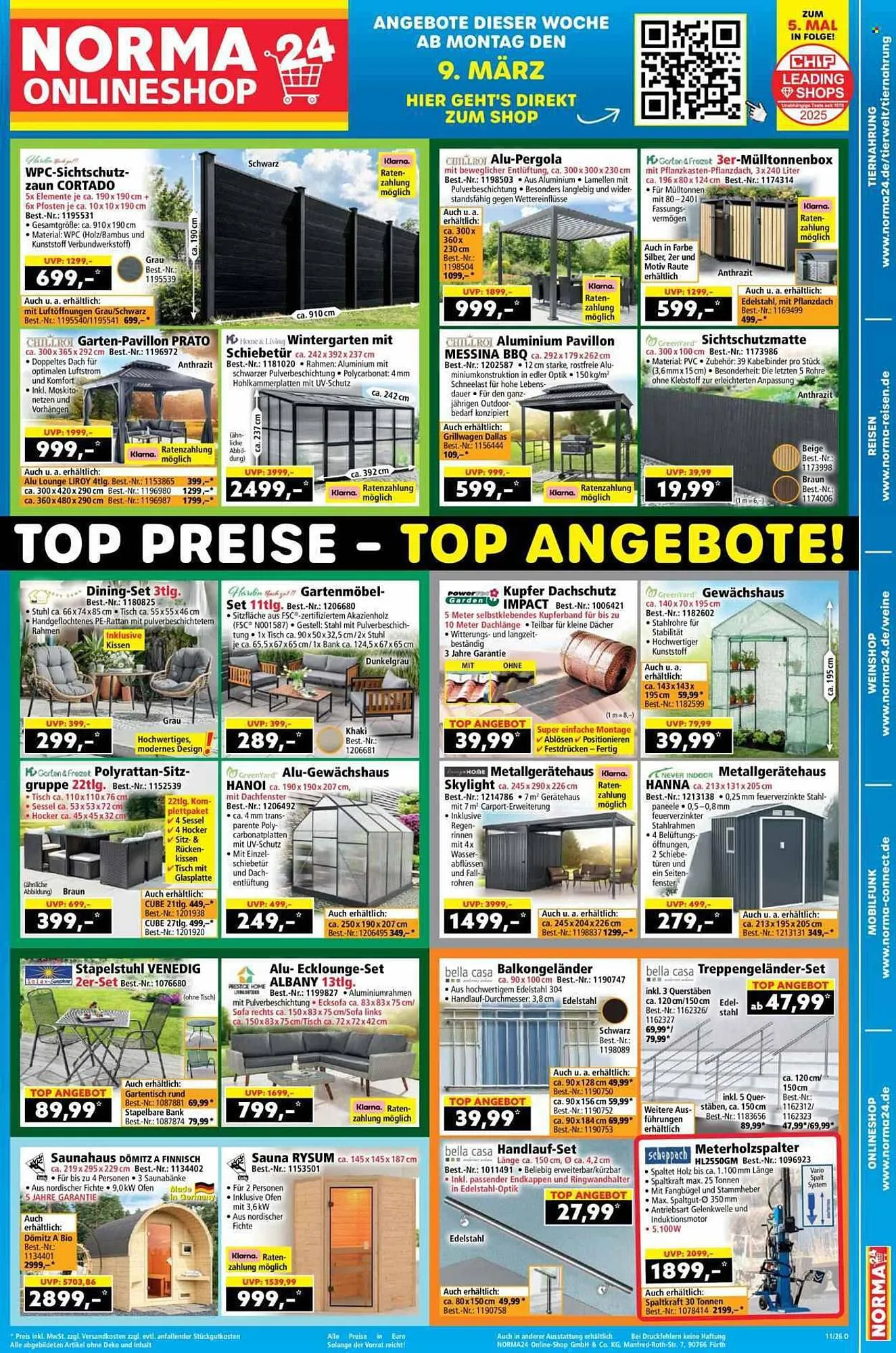 Norma Prospekt von 9. März bis 15. März 2026 - Prospekt seite 17