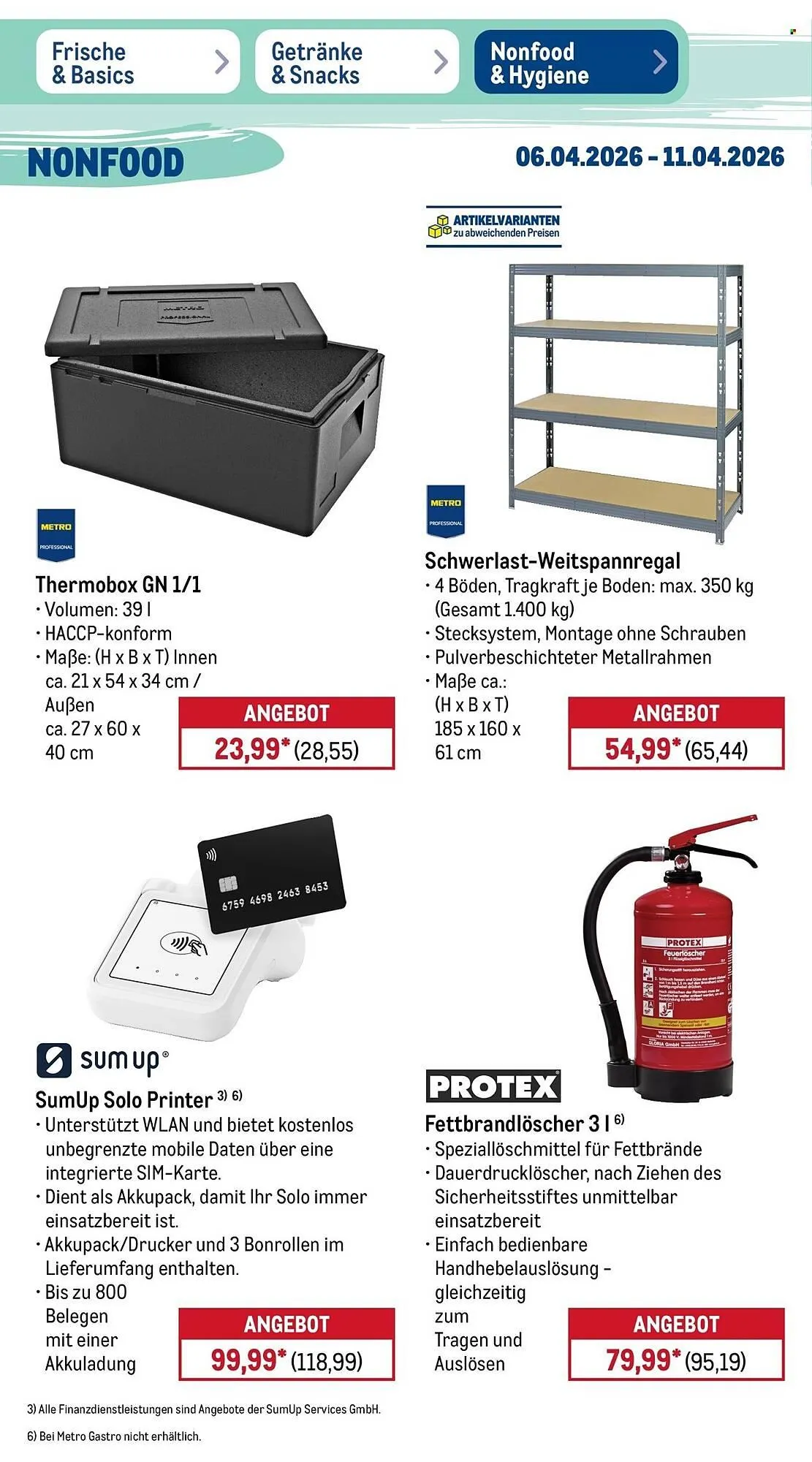 METRO Prospekt von 6. April bis 11. April 2026 - Prospekt seite 46