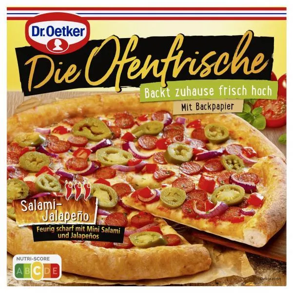 Dr. Oetker Die Ofenfrische Pizza Salami-Jalapeno 415 g