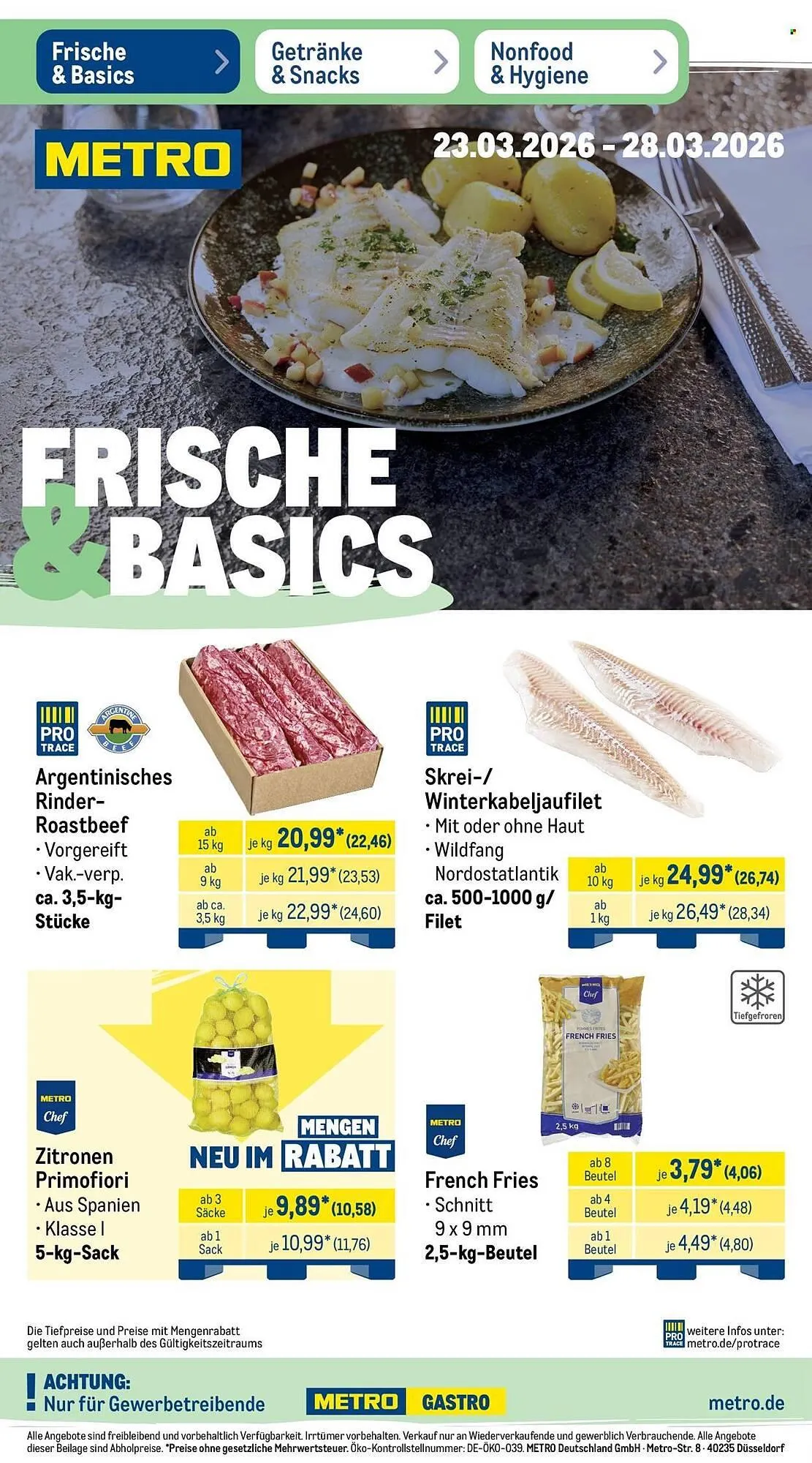 METRO Prospekt von 23. März bis 28. März 2026 - Prospekt seite 2