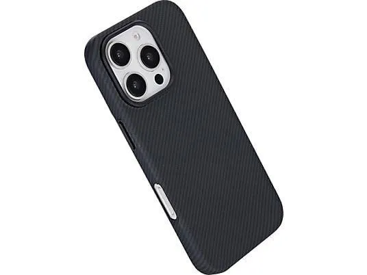 ISY ISC-3744 Carbon Magsafe, Backcover, Apple, iPhone 16 Pro, Black Carbon