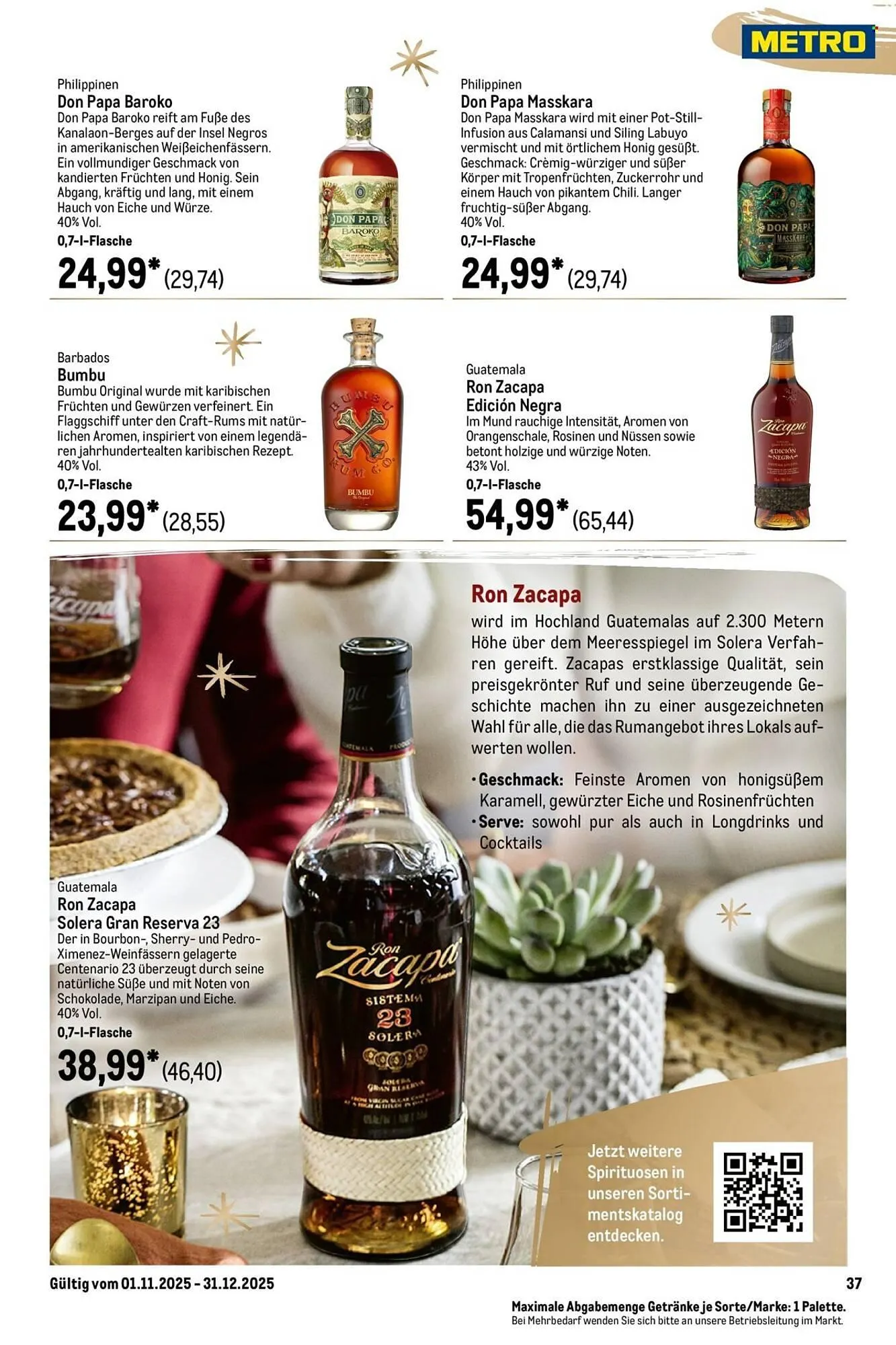 METRO Prospekt von 1. November bis 31. Dezember 2025 - Prospekt seite 41