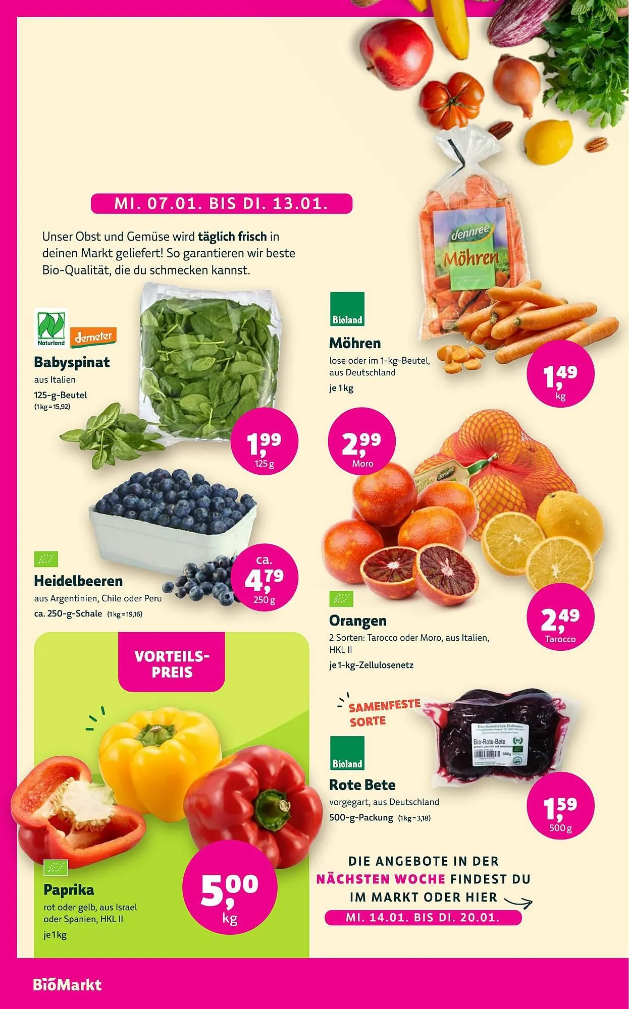 Aleco Biomarkt Prospekt von 8. Januar bis 13. Januar 2026 - Prospekt seite 4