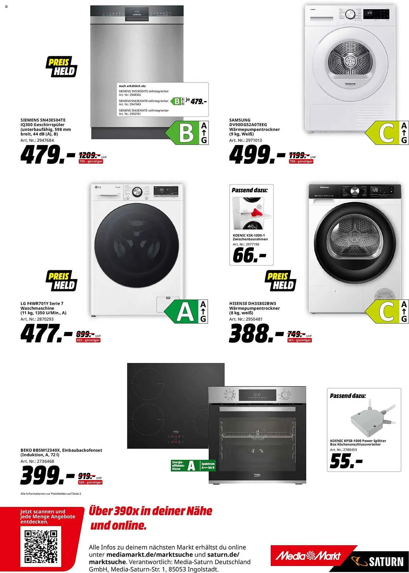 Saturn Prospekt von 1. Dezember bis 8. Dezember 2025 - Prospekt seite 16