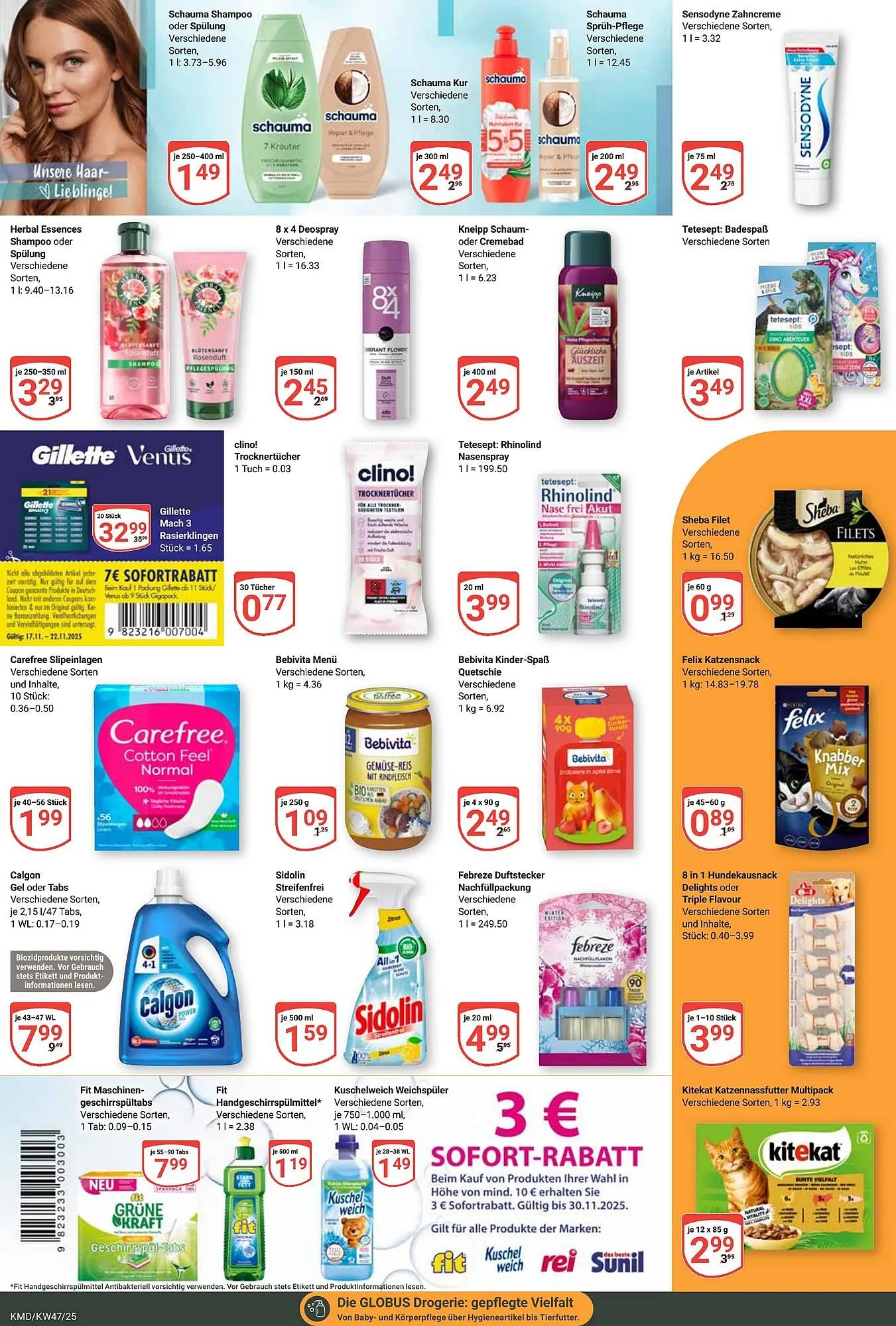 Globus Prospekt von 17. November bis 22. November 2025 - Prospekt seite 21