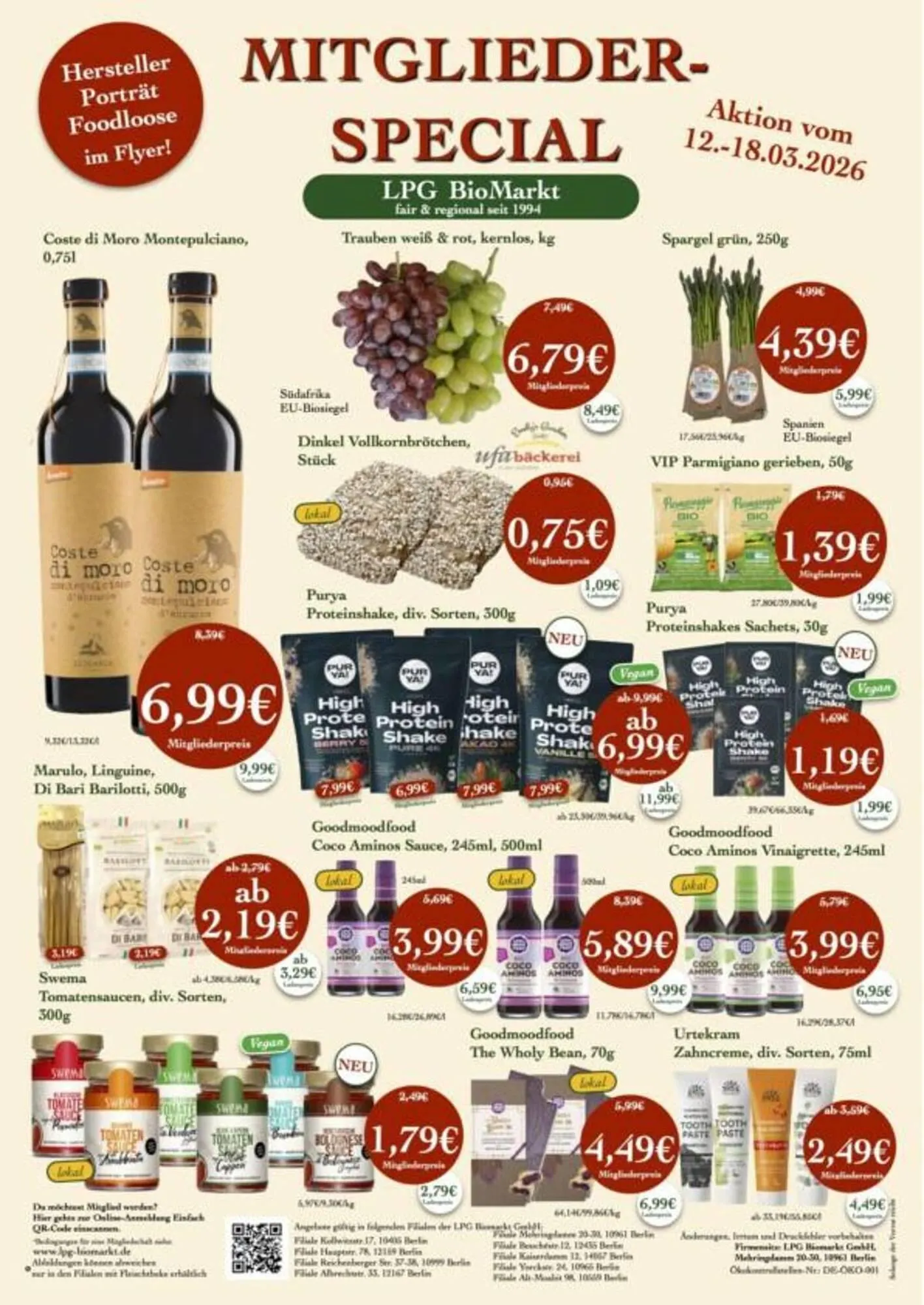 LPG Biomarkt Prospekt - 1