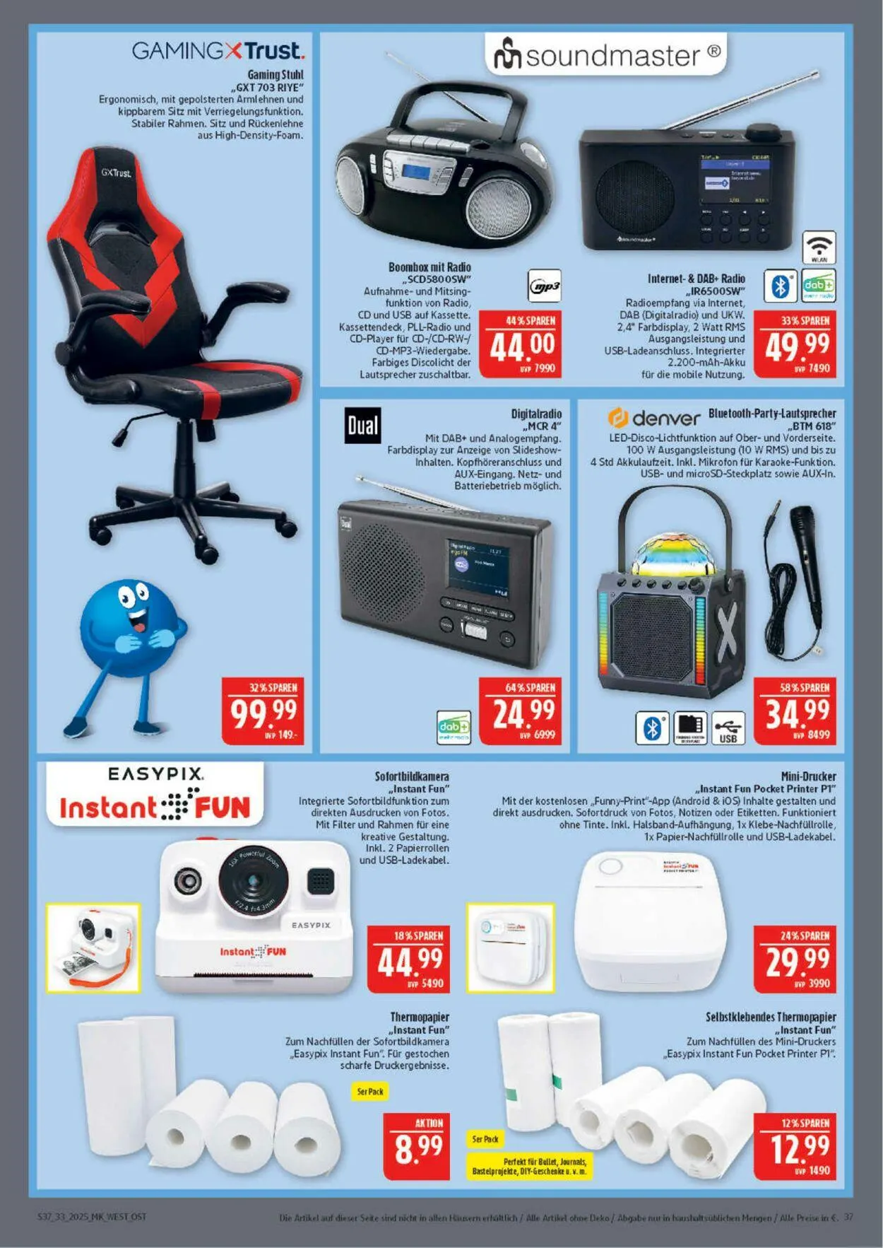 Marktkauf - Döbeln Aktueller Prospekt von 11. August bis 16. August 2025 - Prospekt seite 37