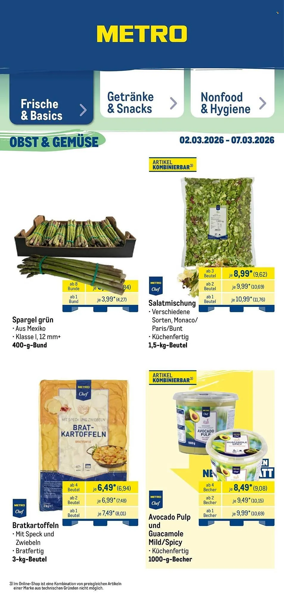 METRO Prospekt von 2. März bis 7. März 2026 - Prospekt seite 13