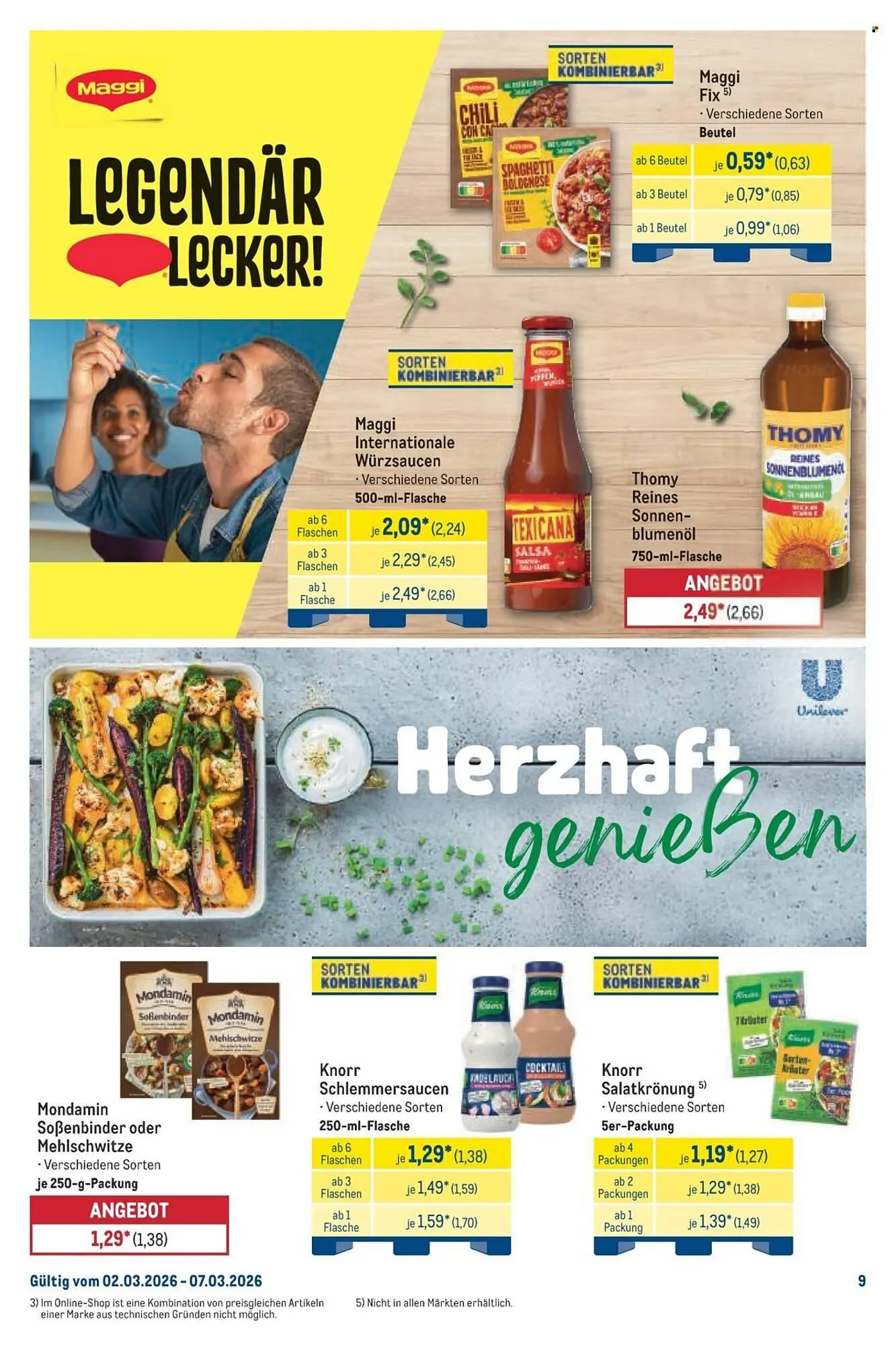 METRO Prospekt von 2. März bis 7. März 2026 - Prospekt seite 9