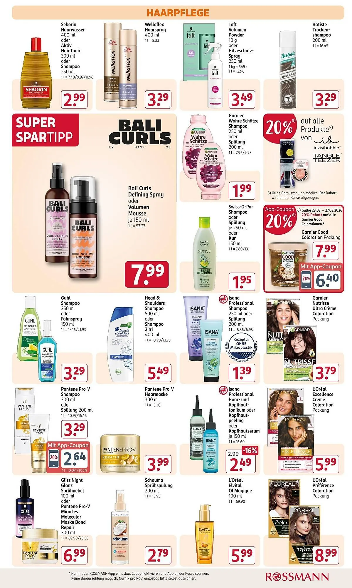 Rossmann Prospekt von 23. März bis 27. März 2026 - Prospekt seite 9