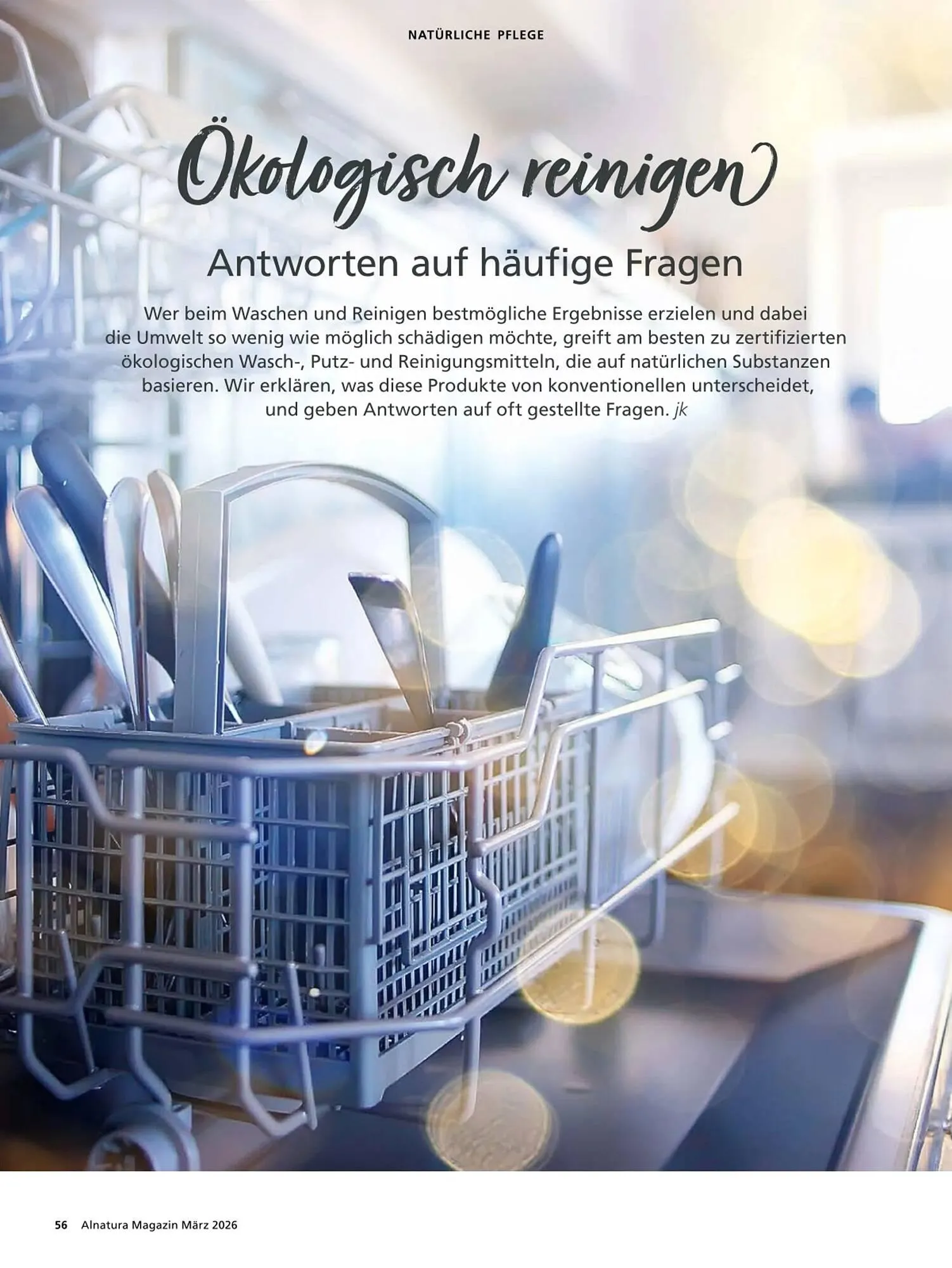 Alnatura Magazin von 4. März bis 1. April 2026 - Prospekt seite 56