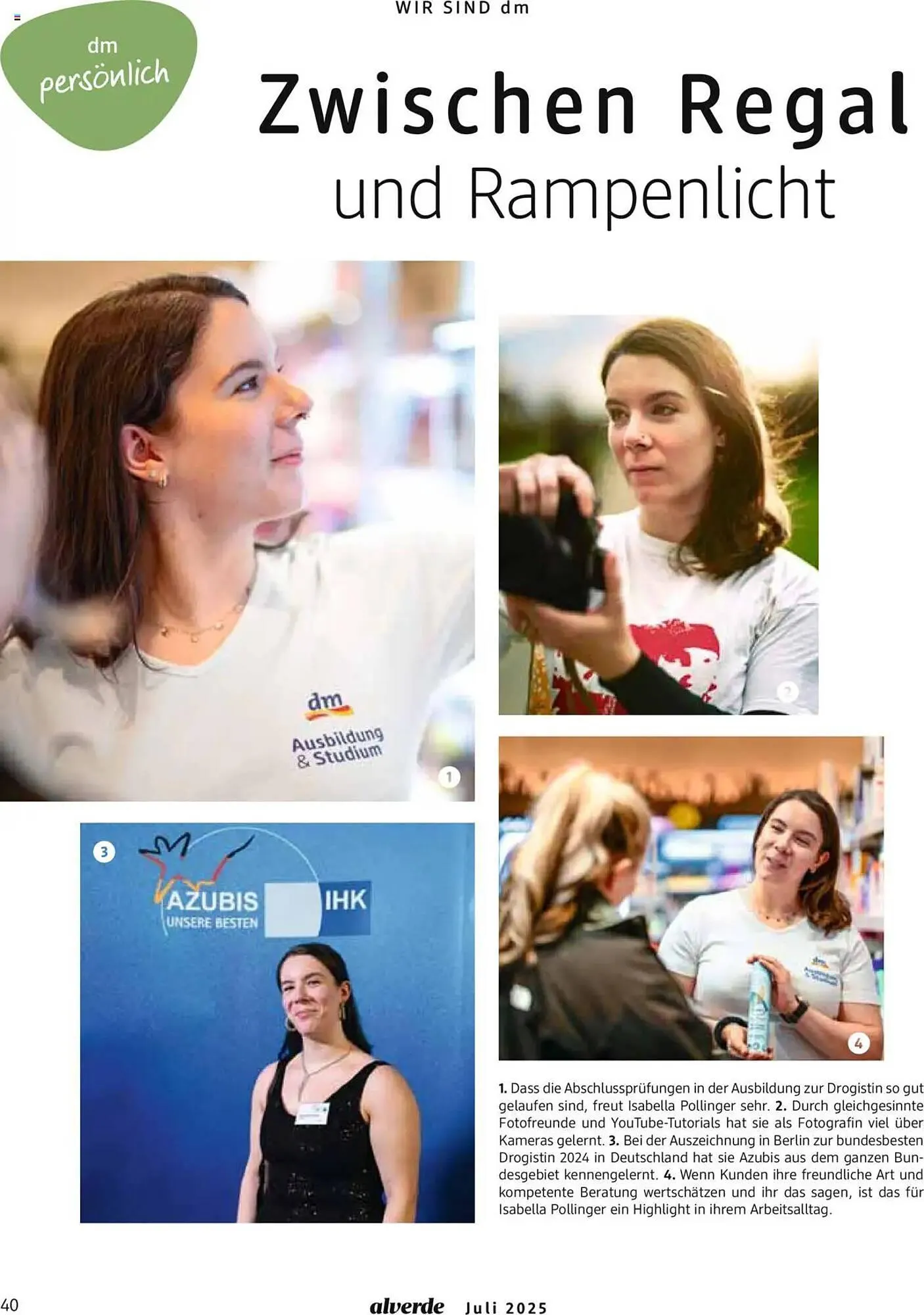 dm drogerie Prospekt von 1. Juli bis 31. Juli 2025 - Prospekt seite 40