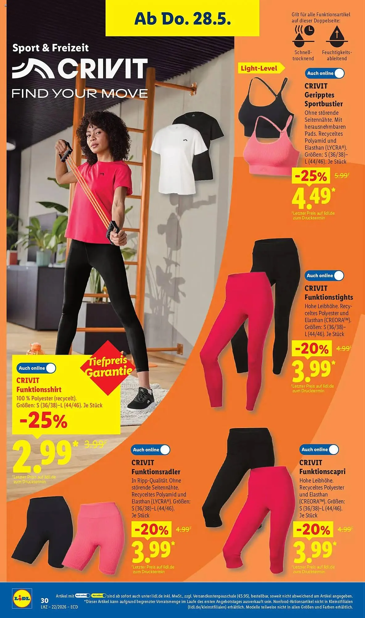 Lidl Prospekt von 26. Mai bis 30. Mai 2026 - Prospekt seite 30