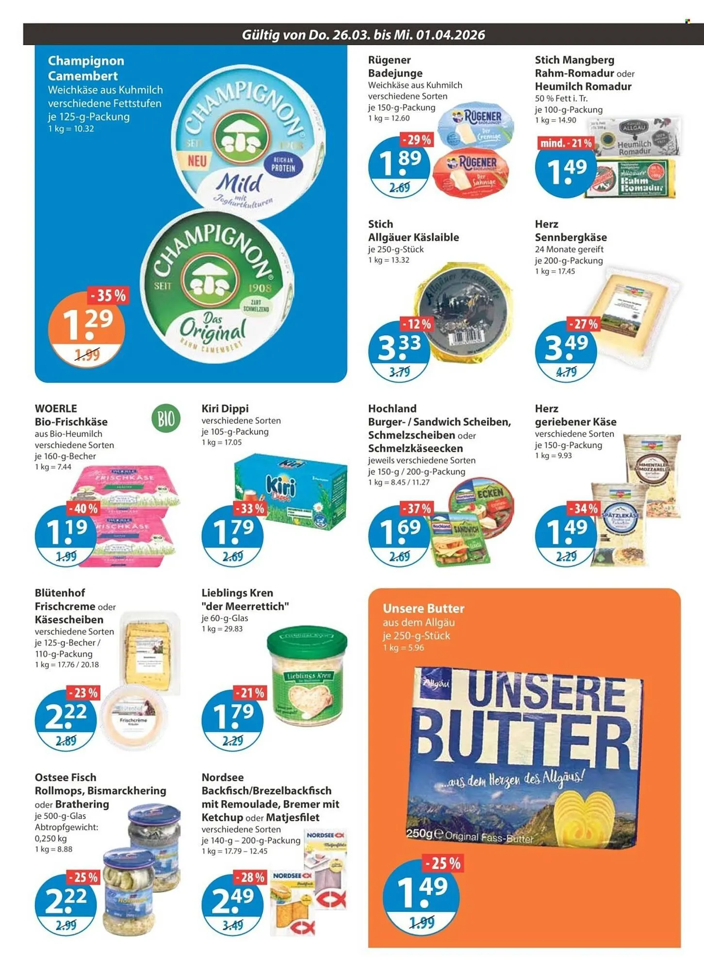 V Markt Prospekt von 26. März bis 1. April 2026 - Prospekt seite 6