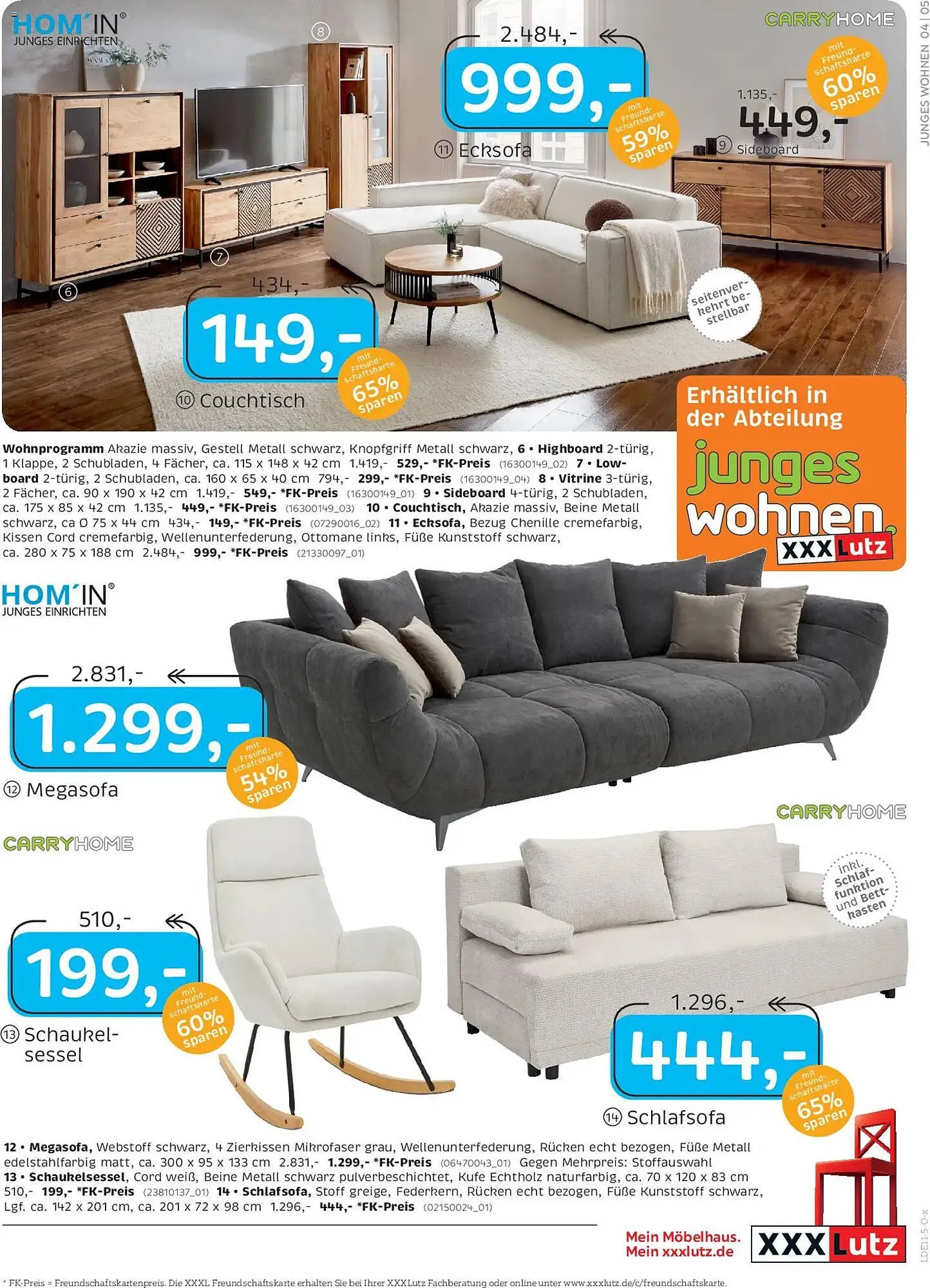 XXXLutz Prospekt von 26. Oktober bis 16. November 2025 - Prospekt seite 9