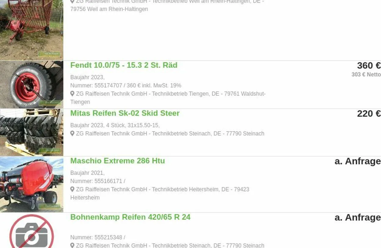 ZG Raiffeisen Aktueller Prospekt von 24. März bis 2. April 2025 - Prospekt seite 45